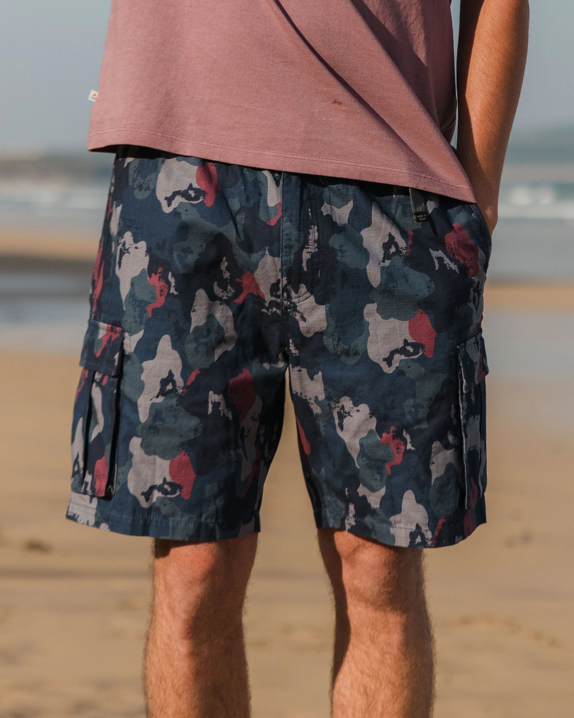 Adventurer Cargo Cotton Short - Sycamore Camo