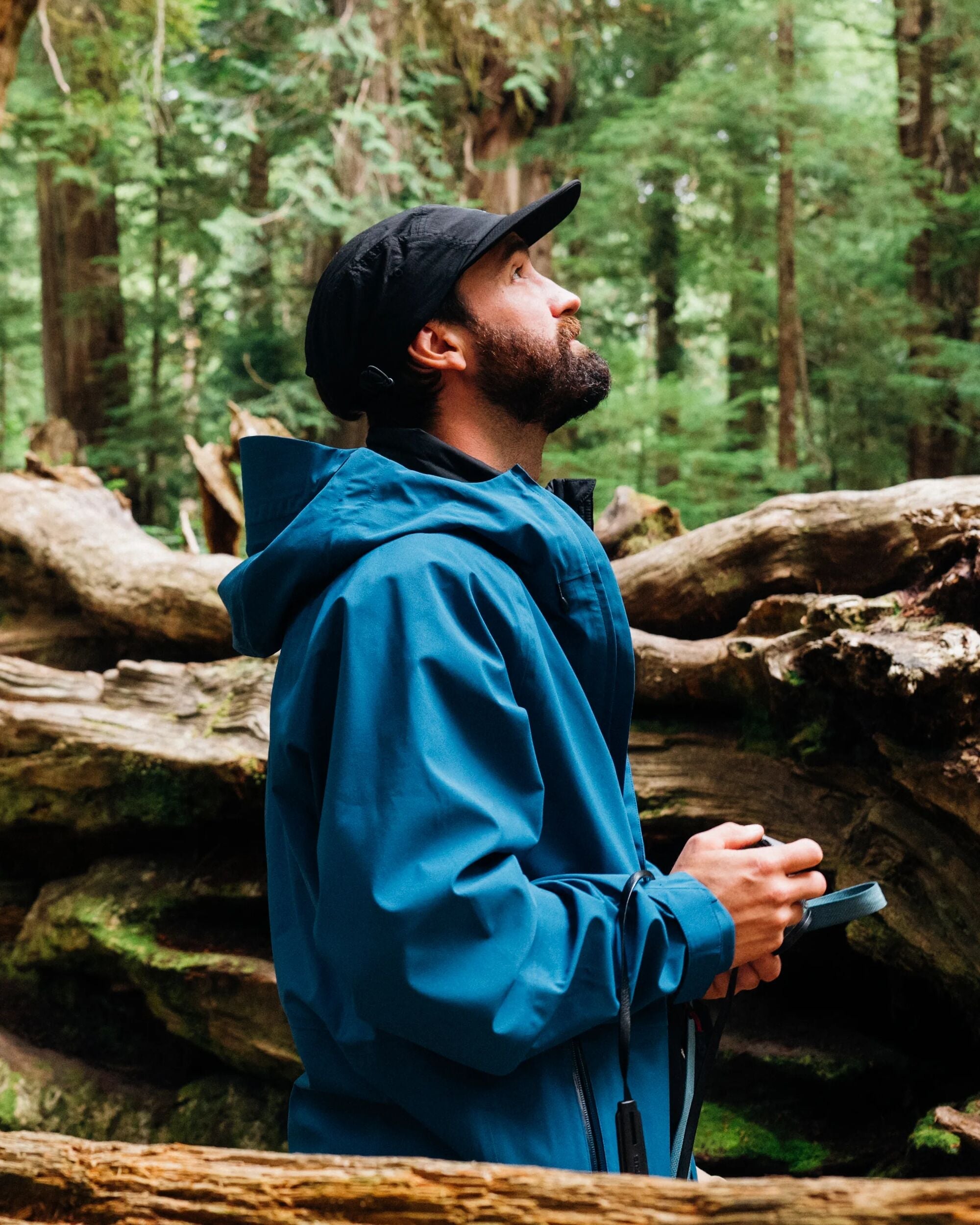 Five Season Recycled Waterproof Jacket - Tidal Blue