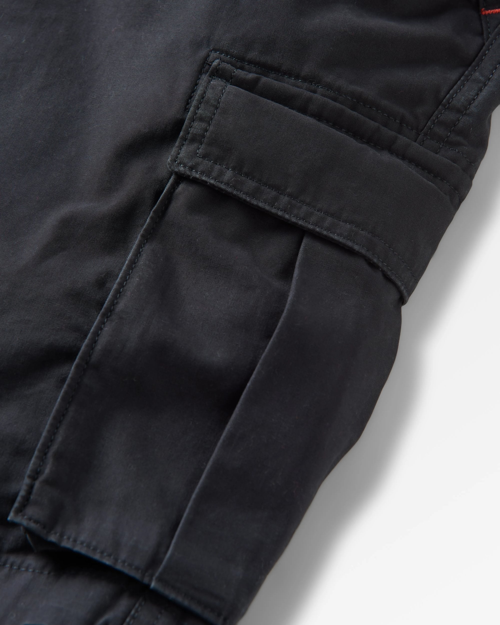 Adventurer Cargo Cotton Short - Black