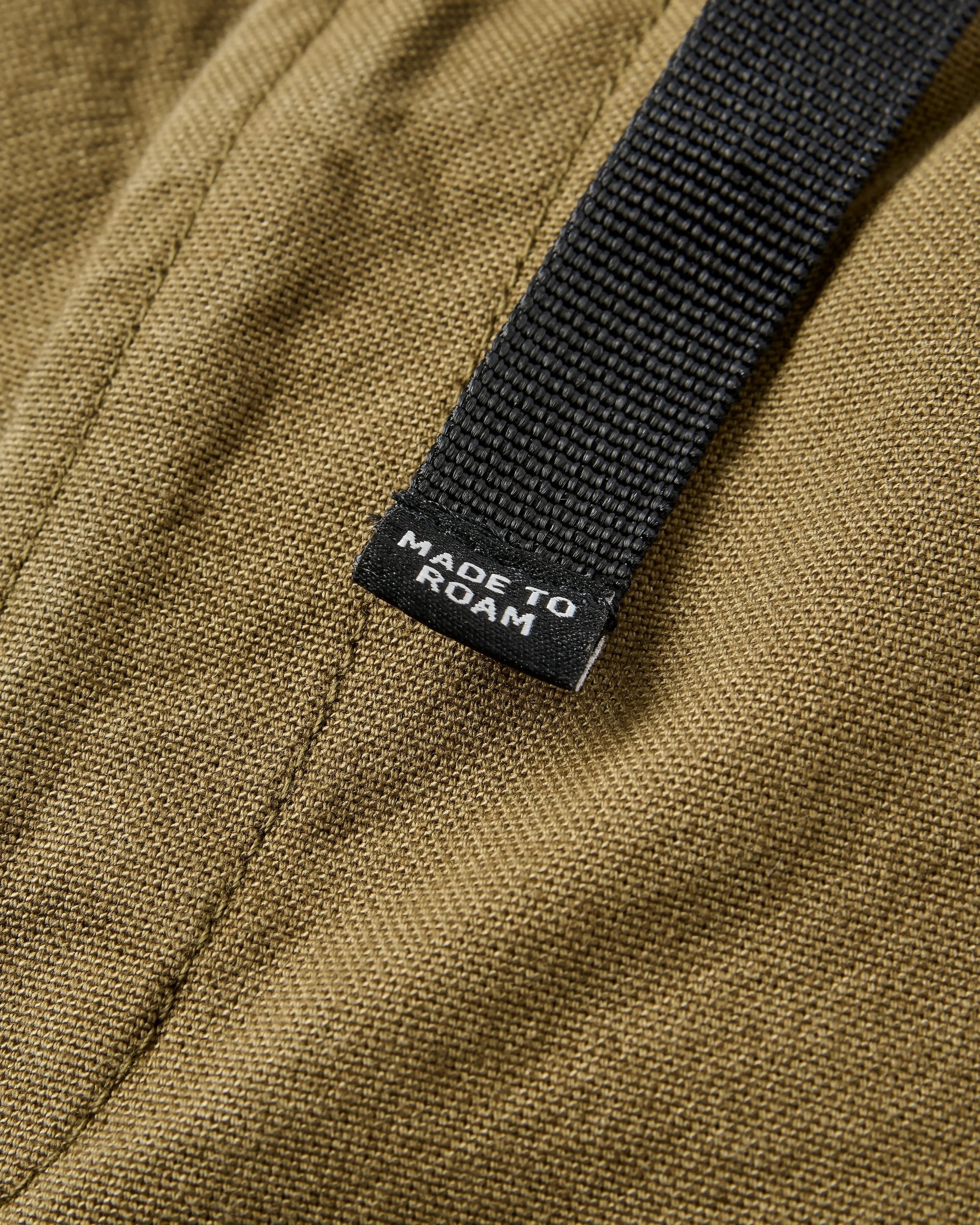 Adventurer Organic Cotton Canvas Trouser - Dark Olive
