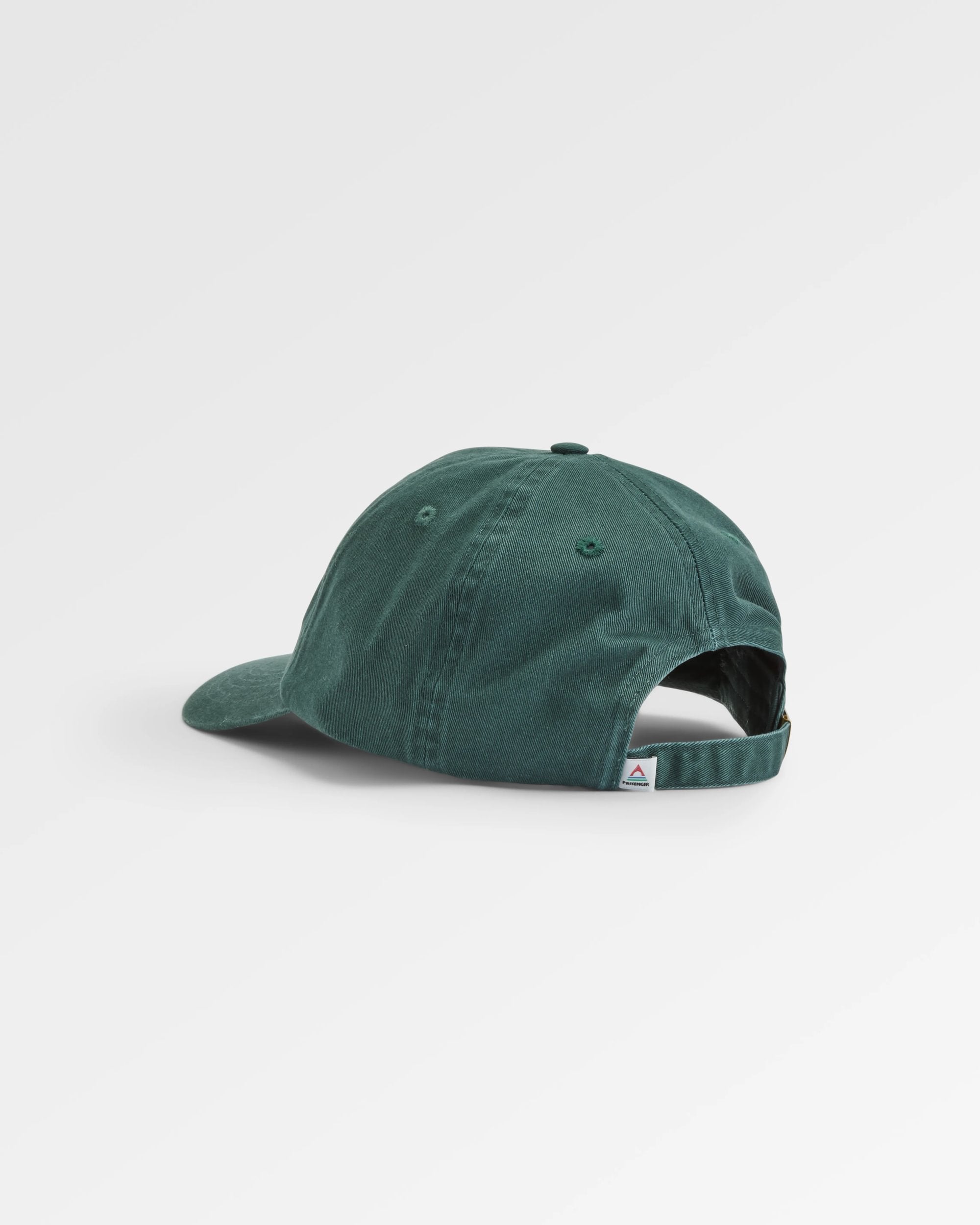 Classic Recycled Cotton 6 Panel Cap - Dark Fern