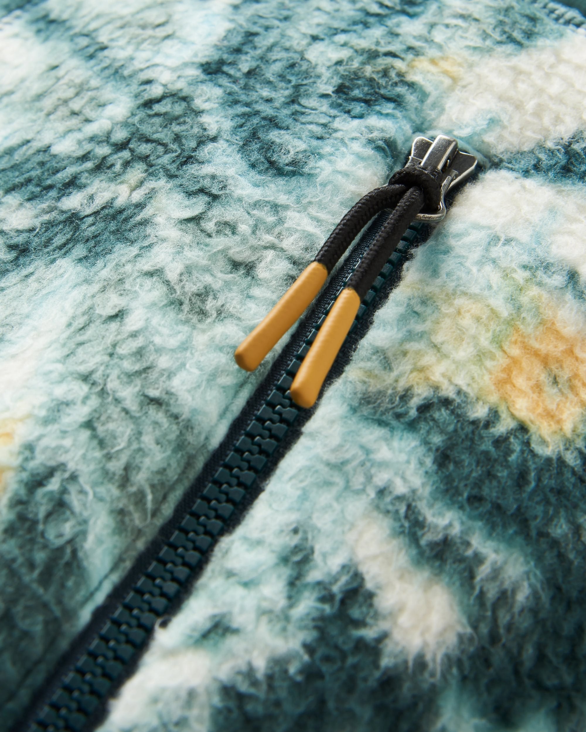 Home Recycled Sherpa Fleece - Frost Dark Fern