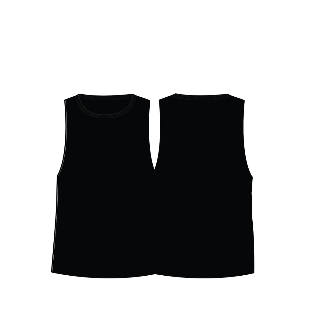 Dawning Recycled Cotton Vest - Black