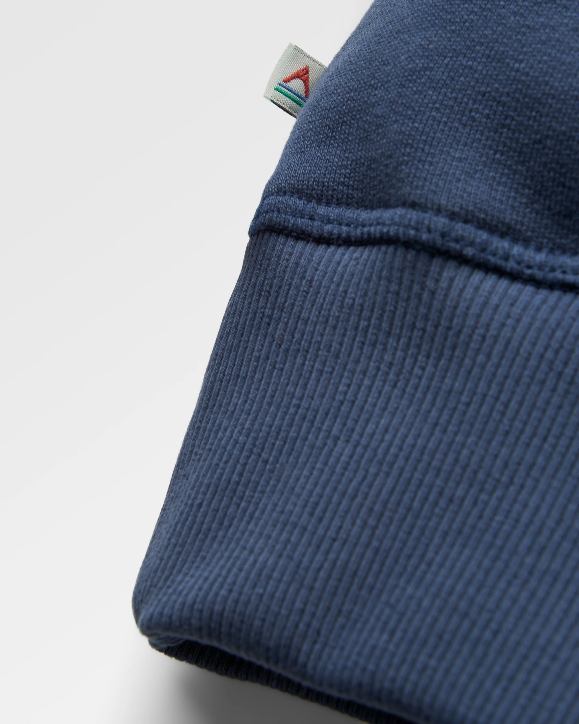 Escapism Recycled Cotton Hoodie - Rich Navy