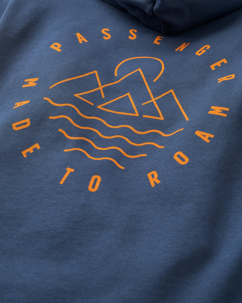 Escapism Recycled Cotton Hoodie - Rich Navy