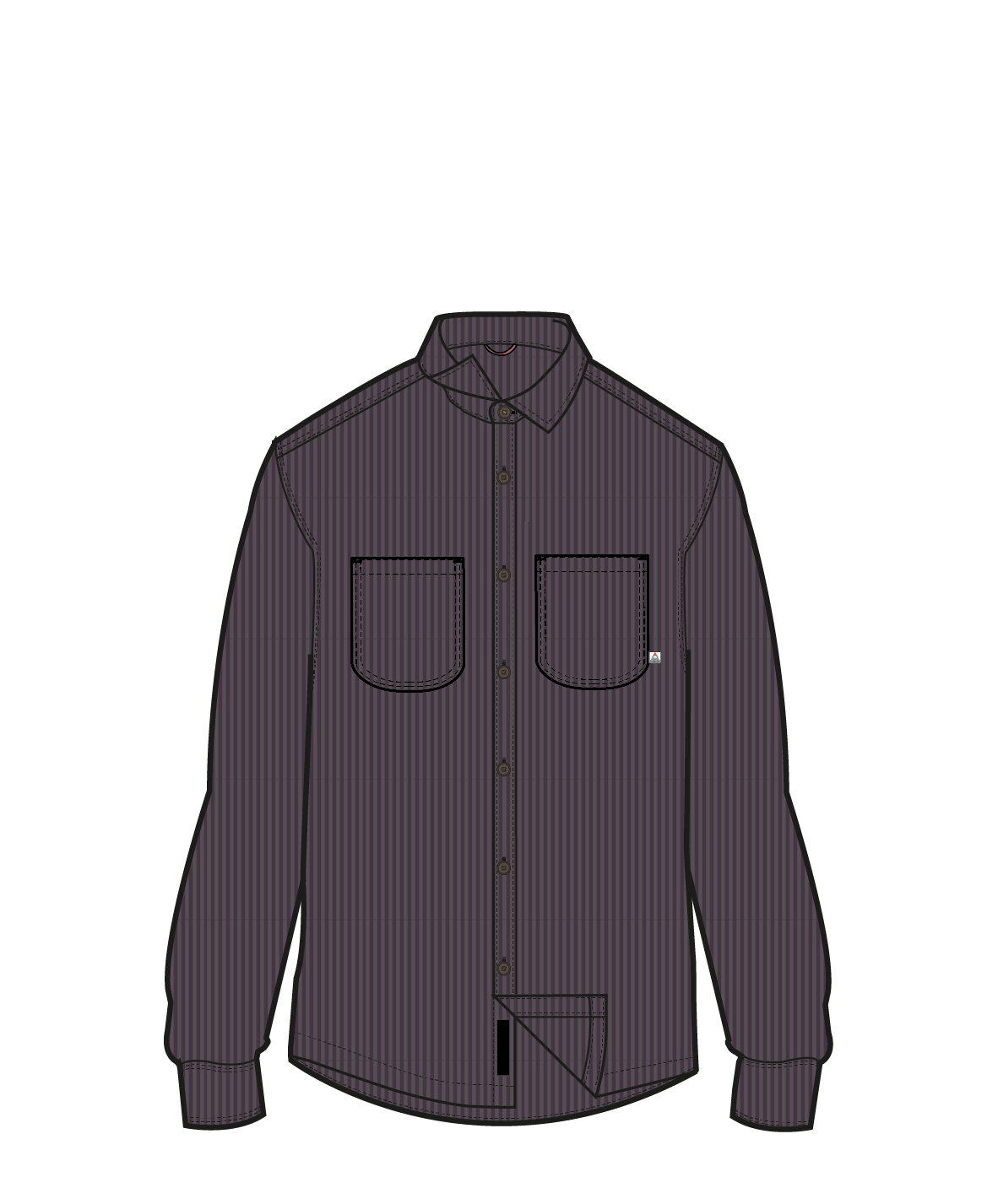 Backcountry Cord Shirt - Deep Plum