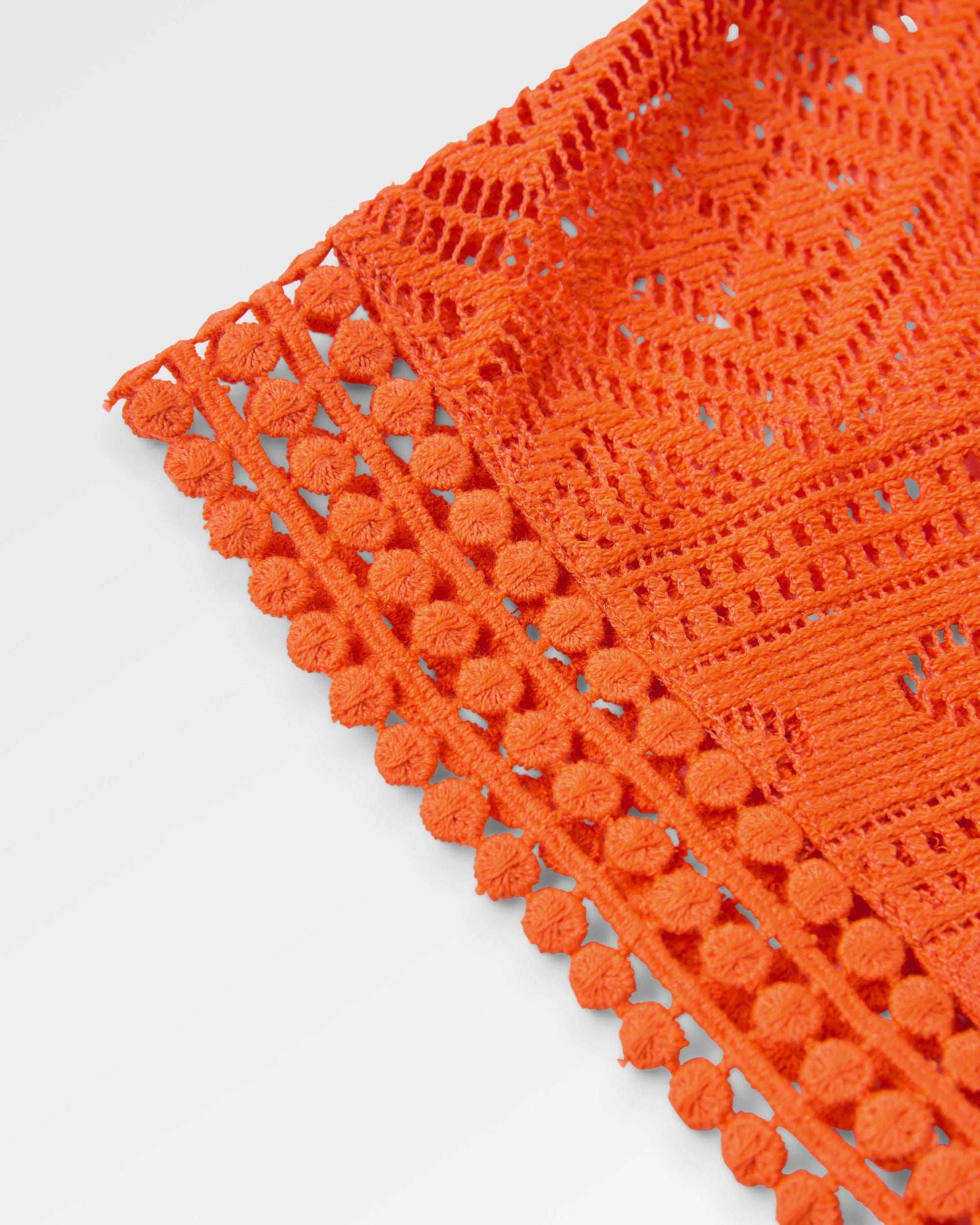 Flurry Woven Top - Ember Orange