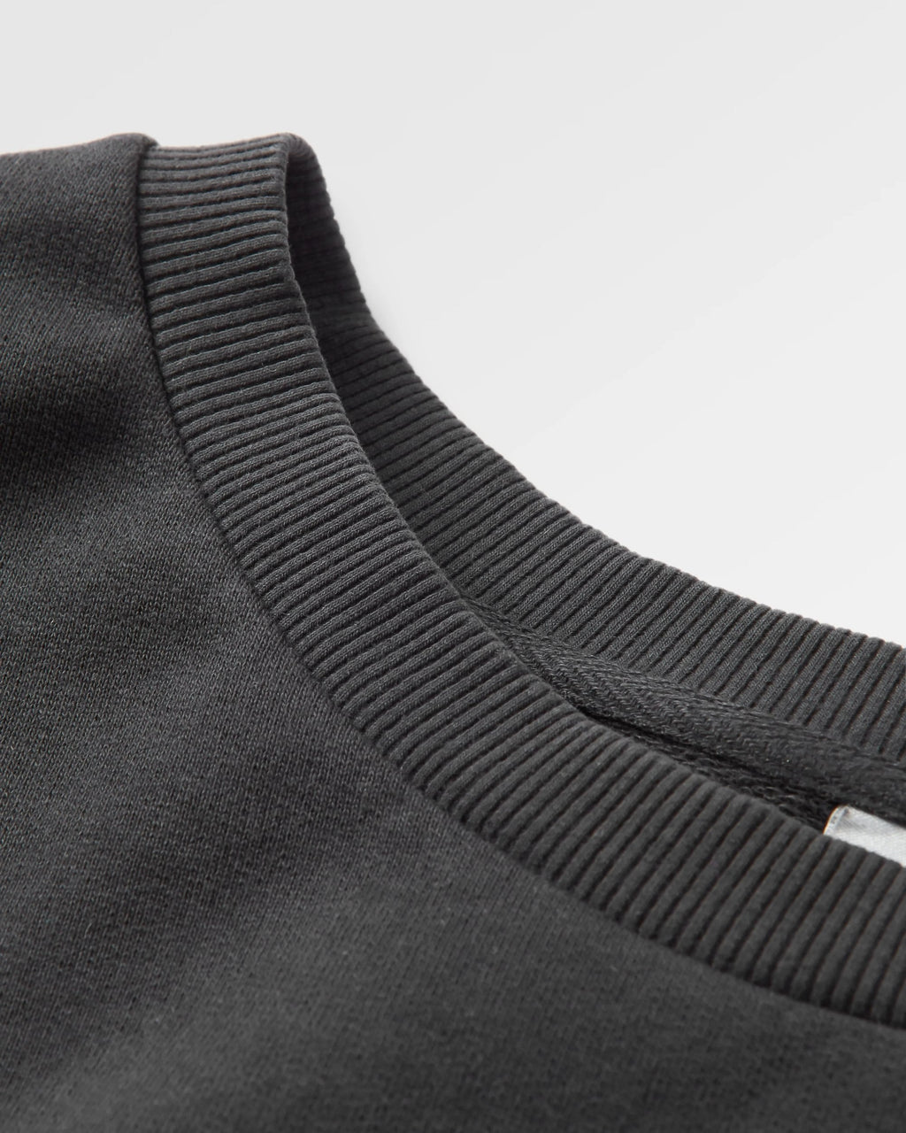 Heritage Recycled Cotton Sweatshirt - Black