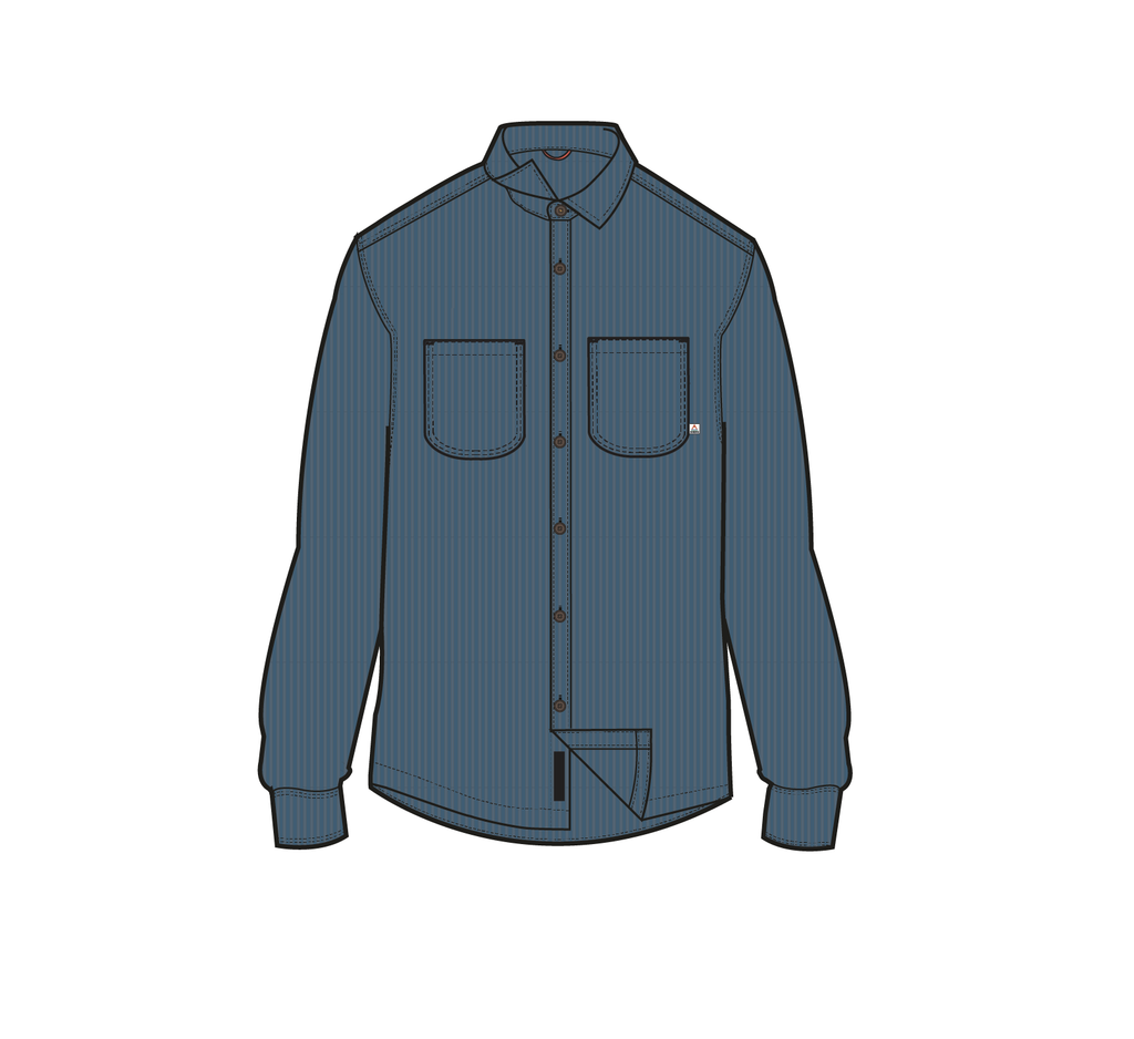 Backcountry Cord Shirt - Tidal Blue