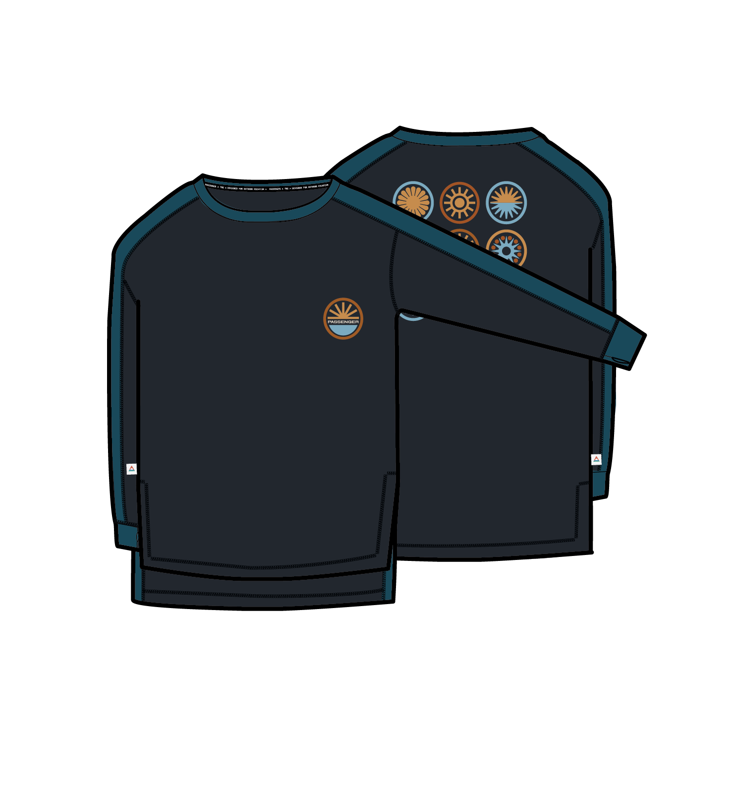 Chase The Light Drirelease® Active LS T-Shirt - Black