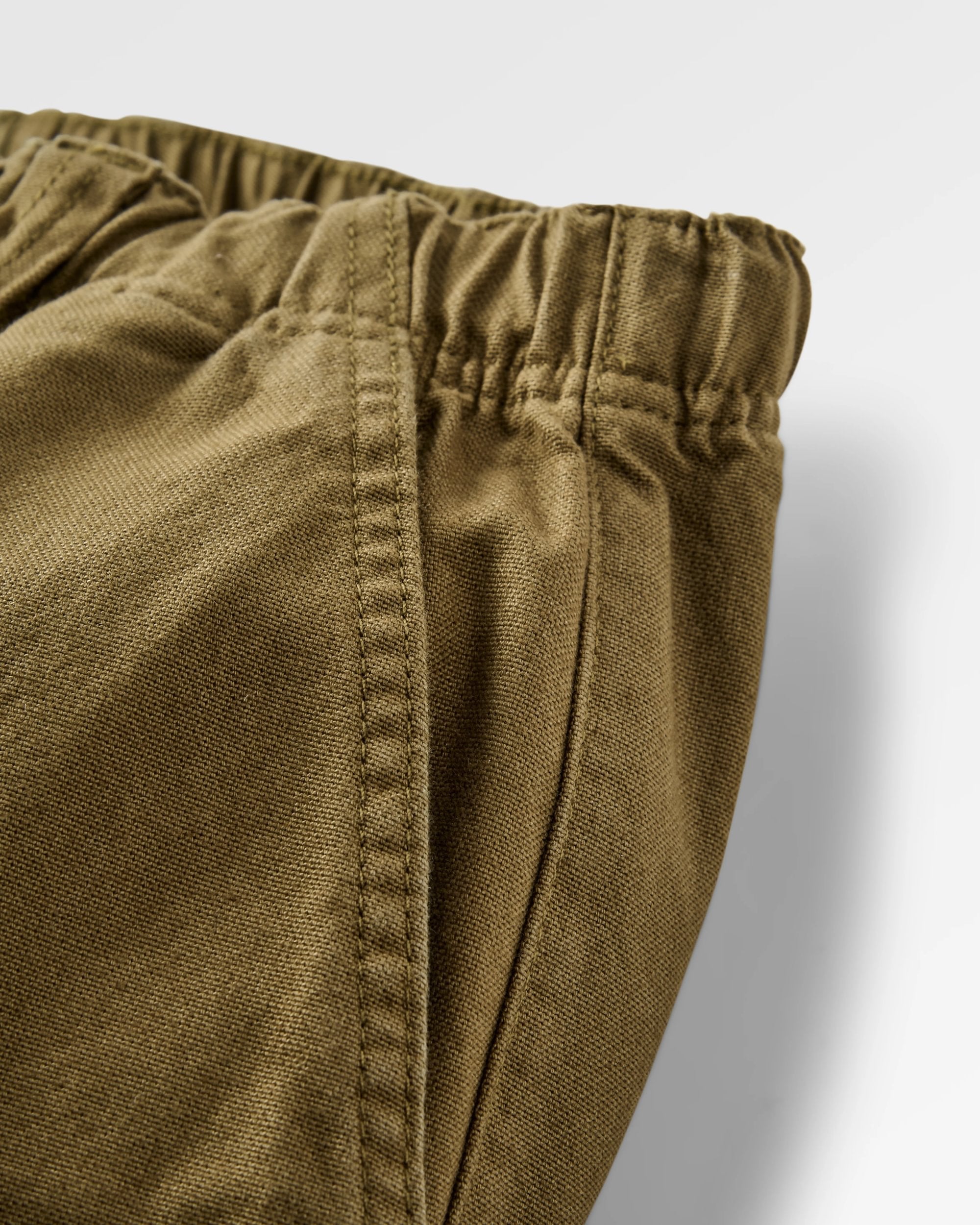 Adventurer Organic Cotton Canvas Trouser - Dark Olive