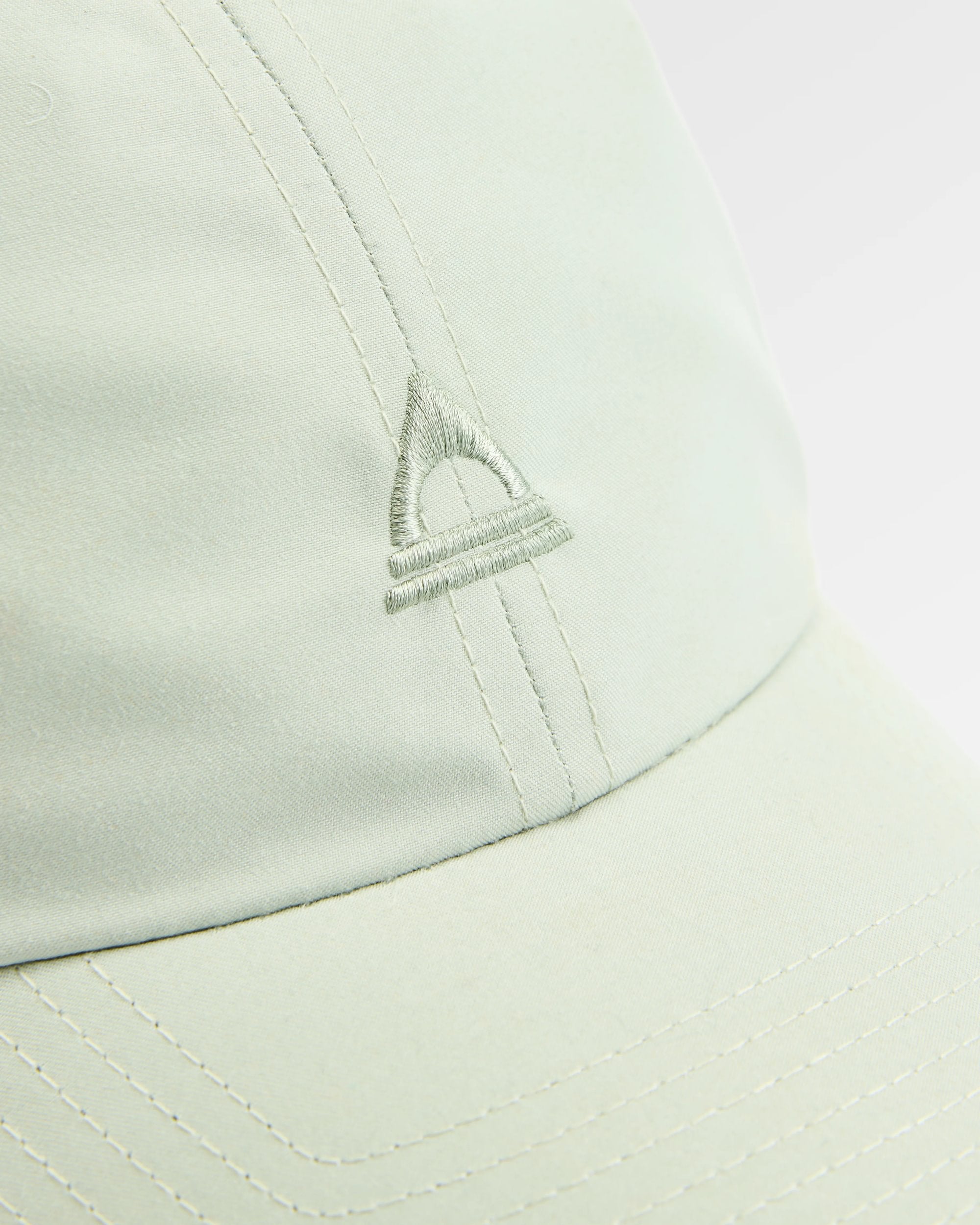 Classic Light Recycled 6 Panel Cap - Pistachio