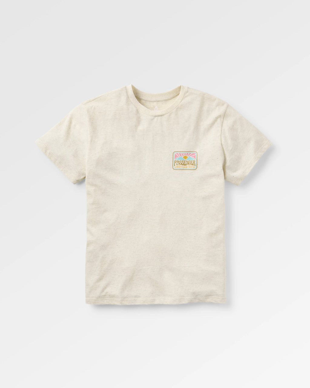 Golden Hour Recycled Cotton T-Shirt - Milky Marl