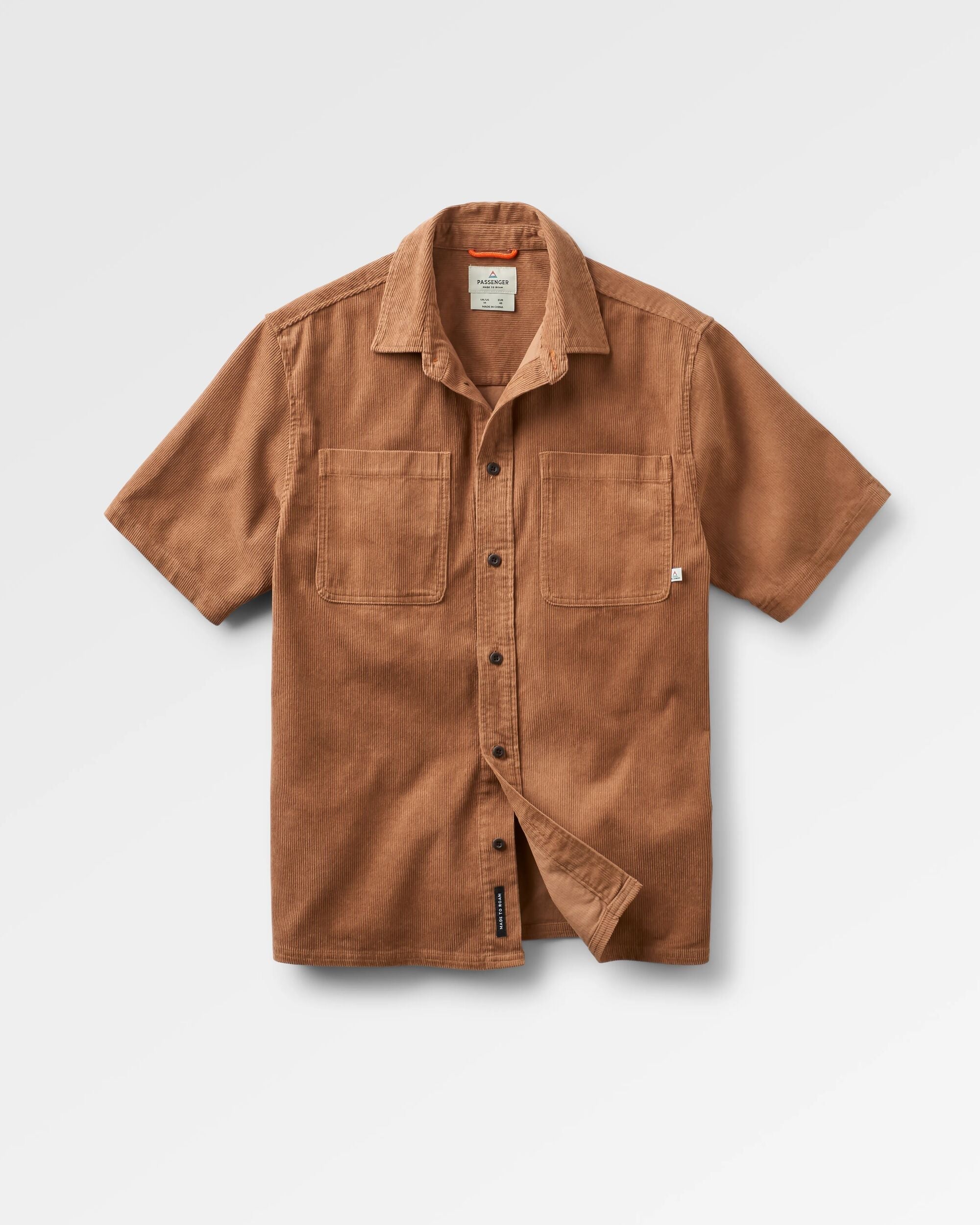 Backcountry Short Sleeve Cord Shirt - Toffee
