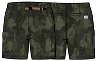 Adventurer Cargo Cotton Short - Sycamore Khaki Camo