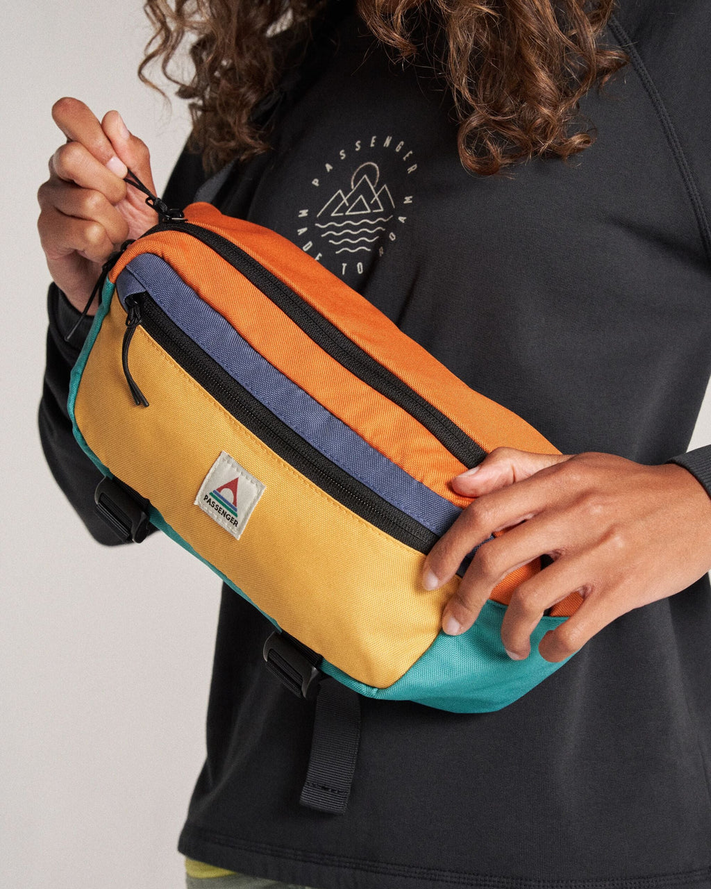 Boondocker Recycled Hip Pack - Multi-Colour
