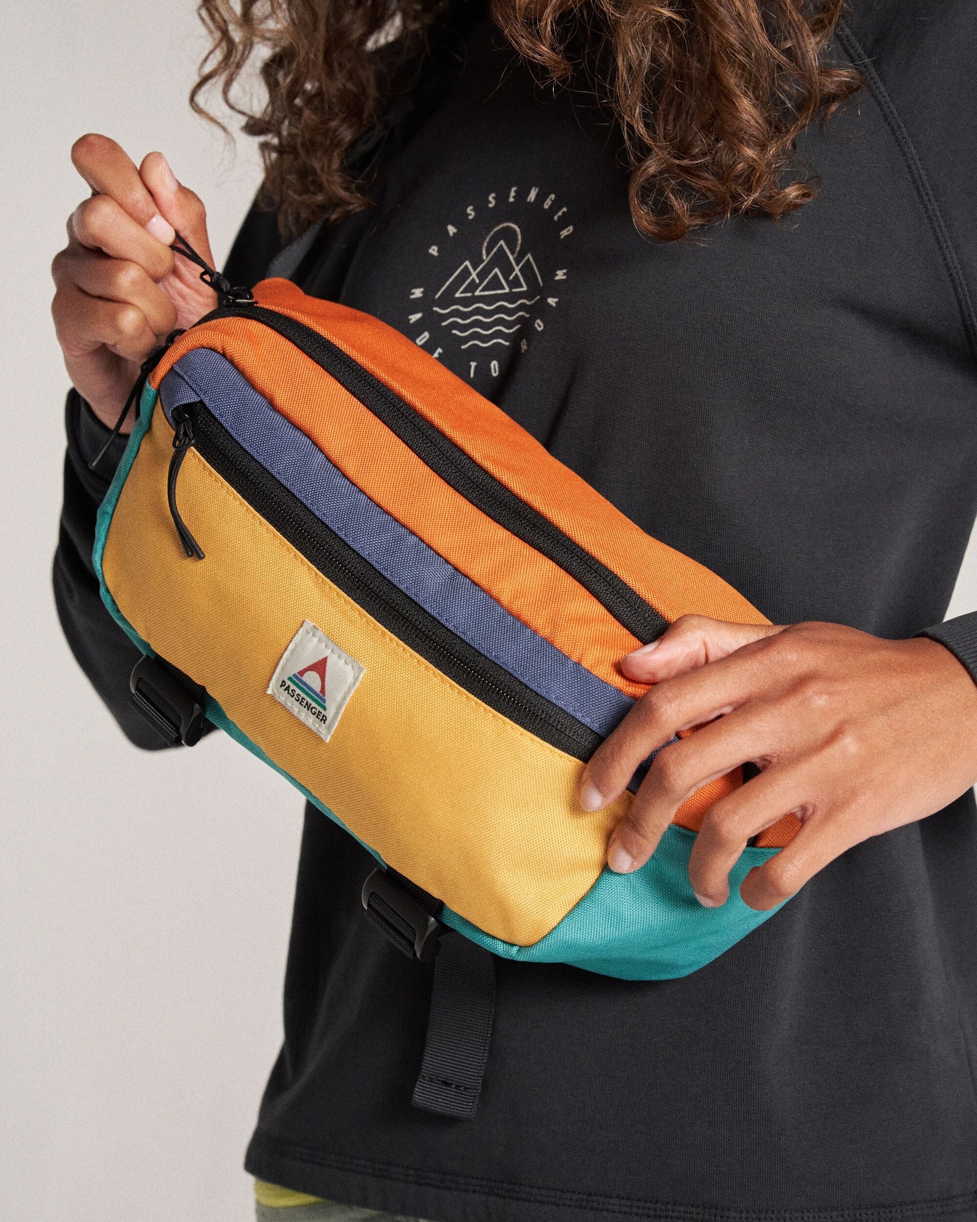 Boondocker Recycled Hip Pack - Multi-Colour