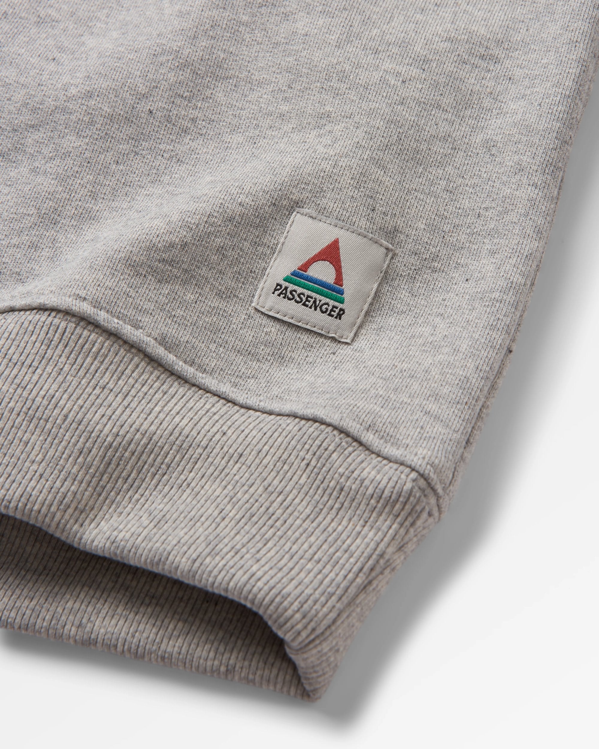 Heritage Recycled Cotton Sweatshirt - Mid Grey Marl