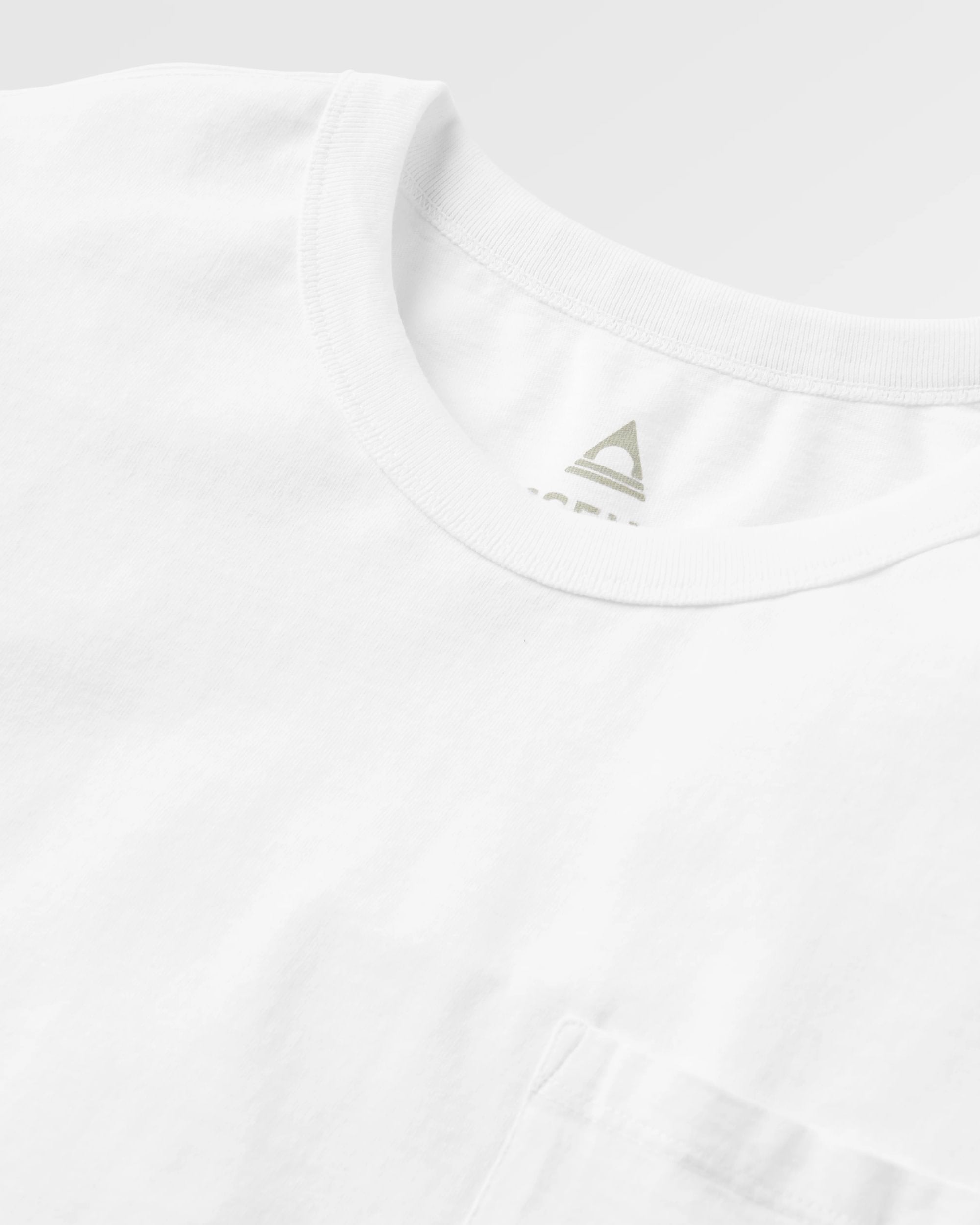 Heritage Organic Relaxed Fit LS T-Shirt - White