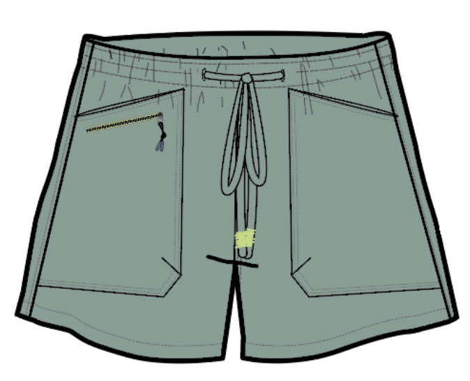 Basswood Organic Cotton Short - Pistachio