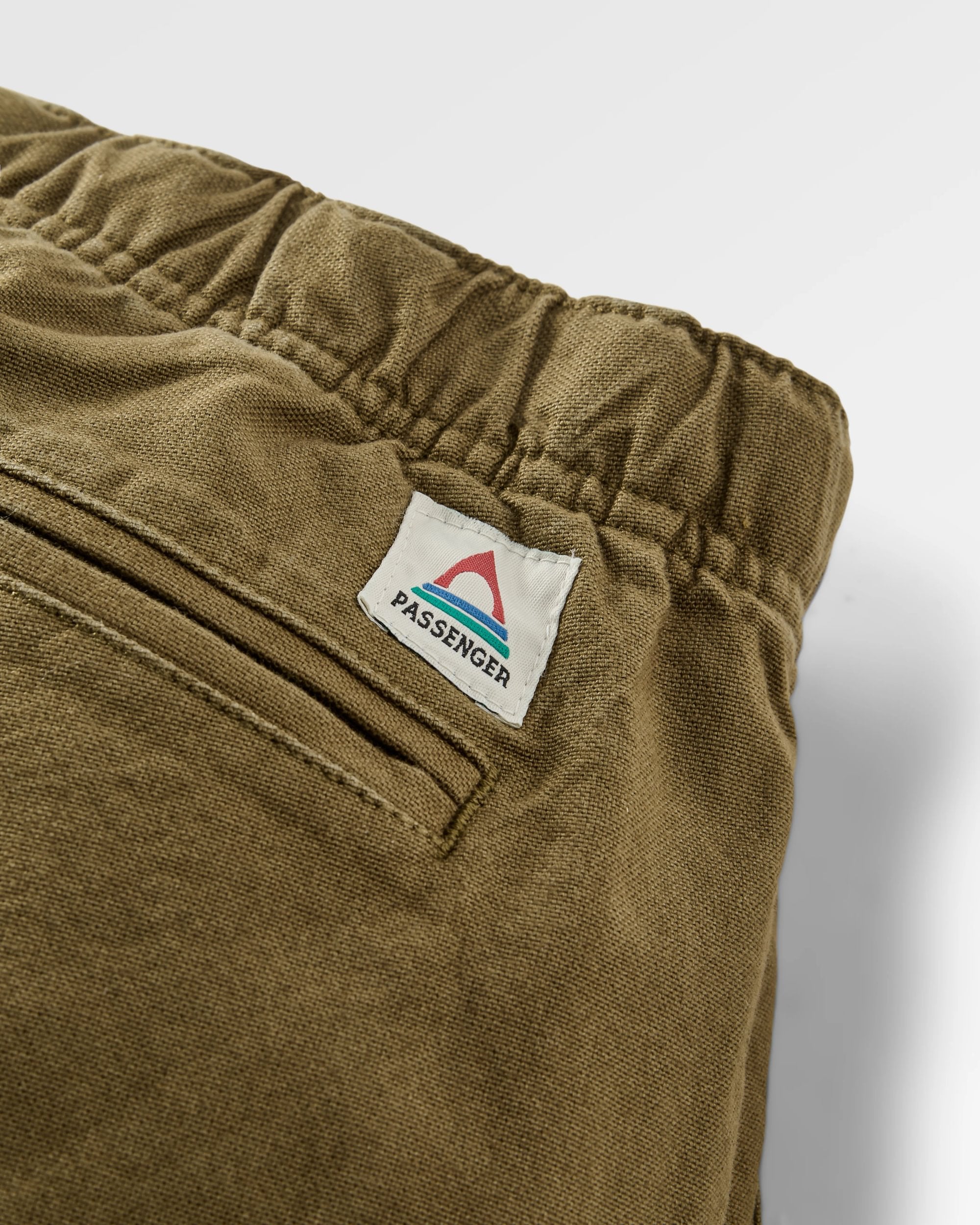 Adventurer Organic Cotton Canvas Trouser - Dark Olive