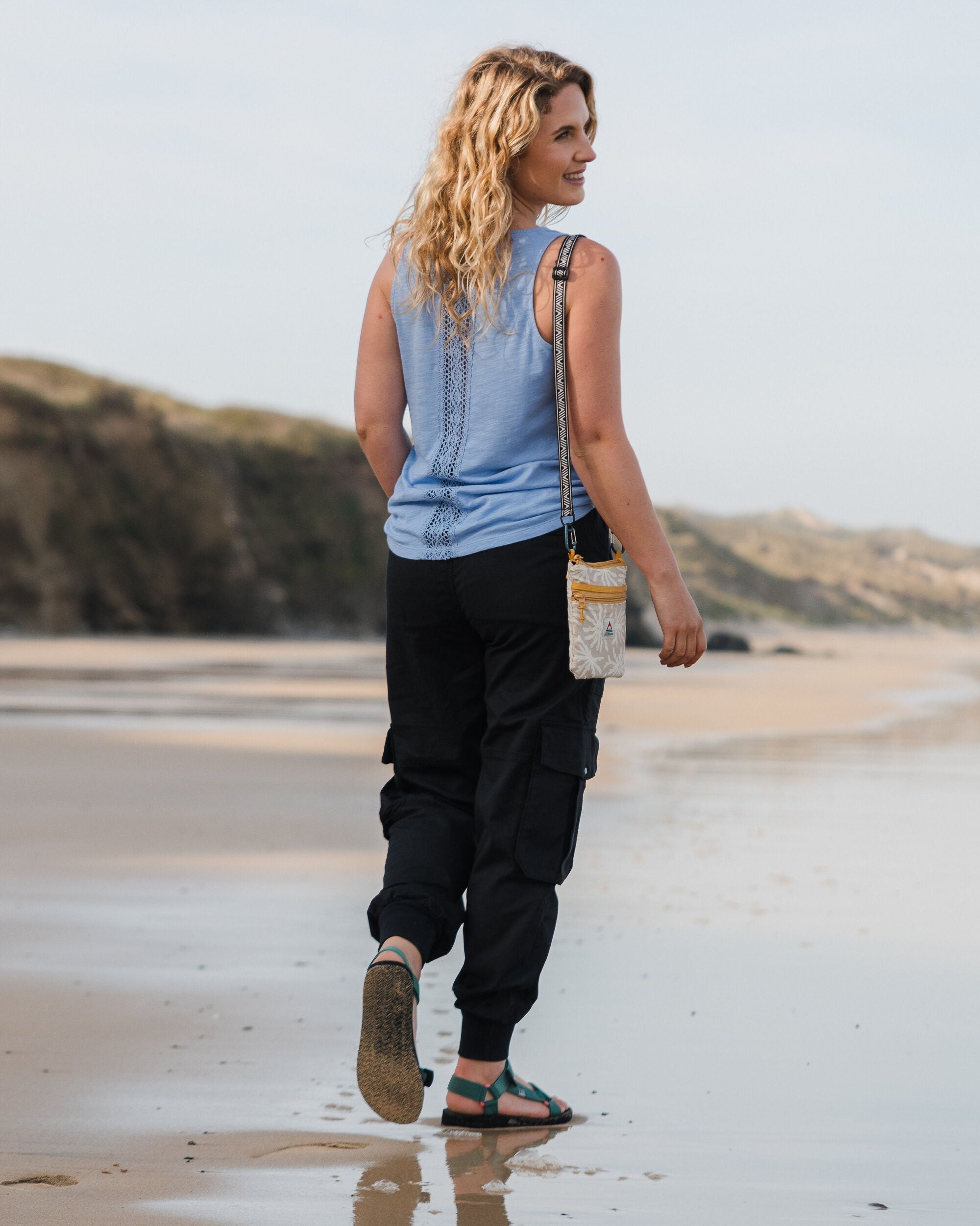 Hydrilla Organic Cotton Trouser - Black