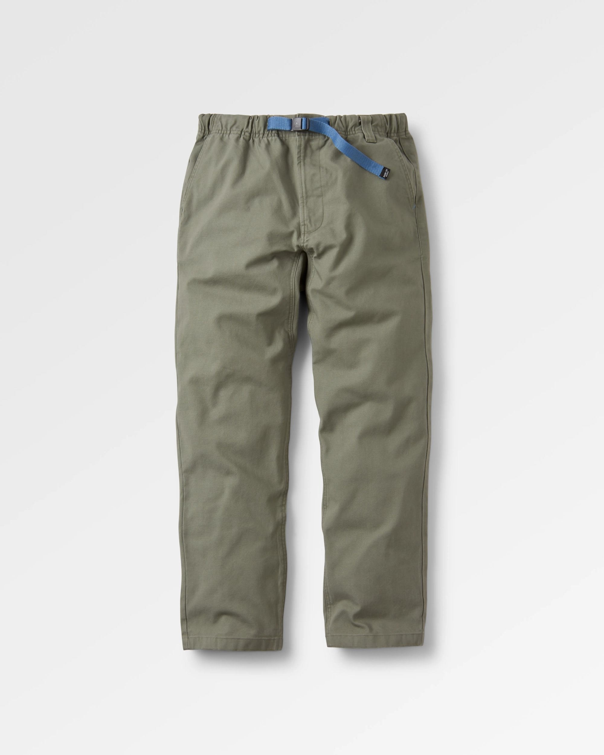 Adventurer Organic Cotton Canvas Trouser - Dusty Olive