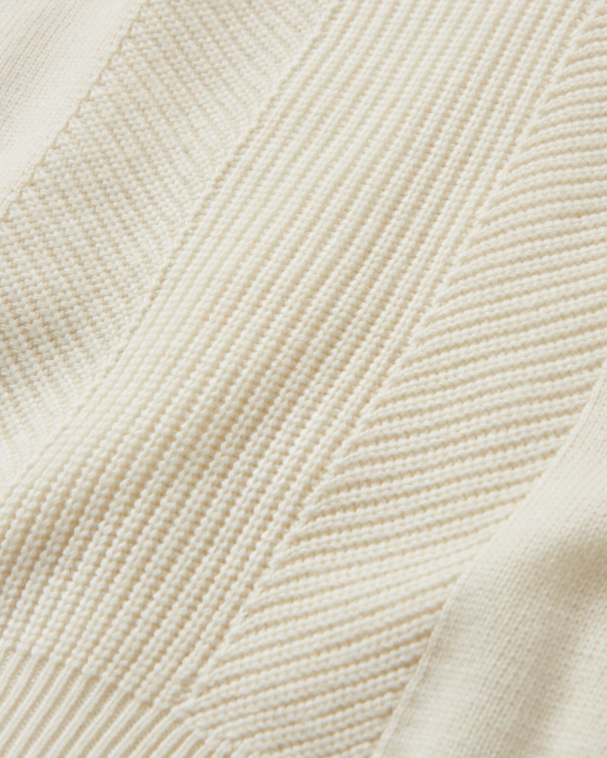 Hideout Oversized Recycled Knitted Jumper - Off White