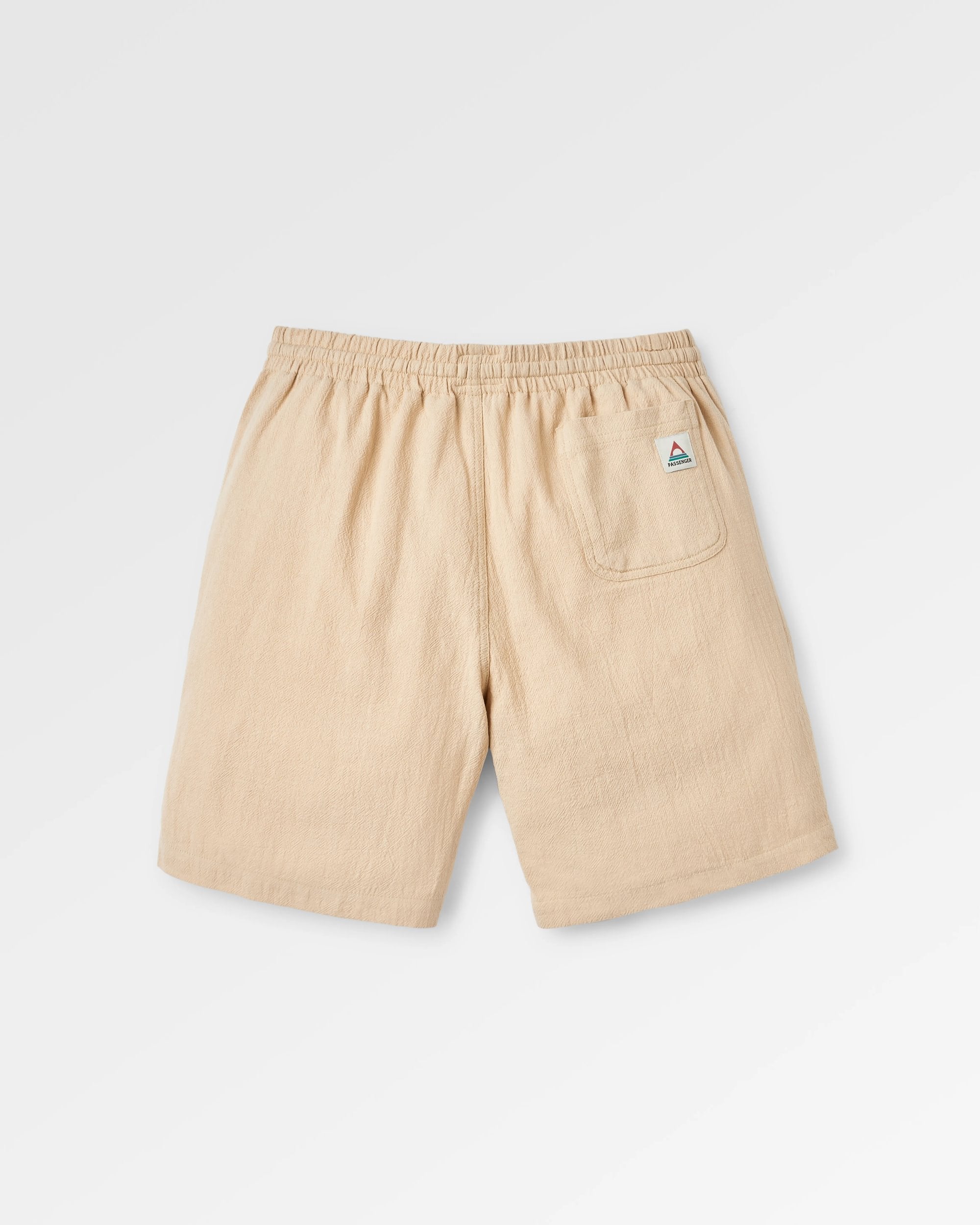 Drifter Cotton Linen Blend Short - Stone