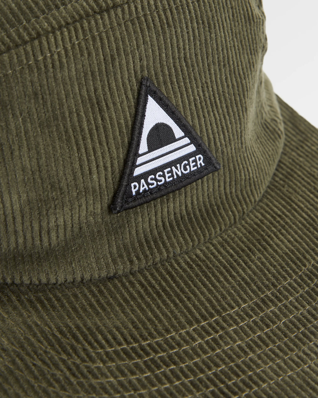 Fixie Recycled Cord 5 Panel Cap - Khaki