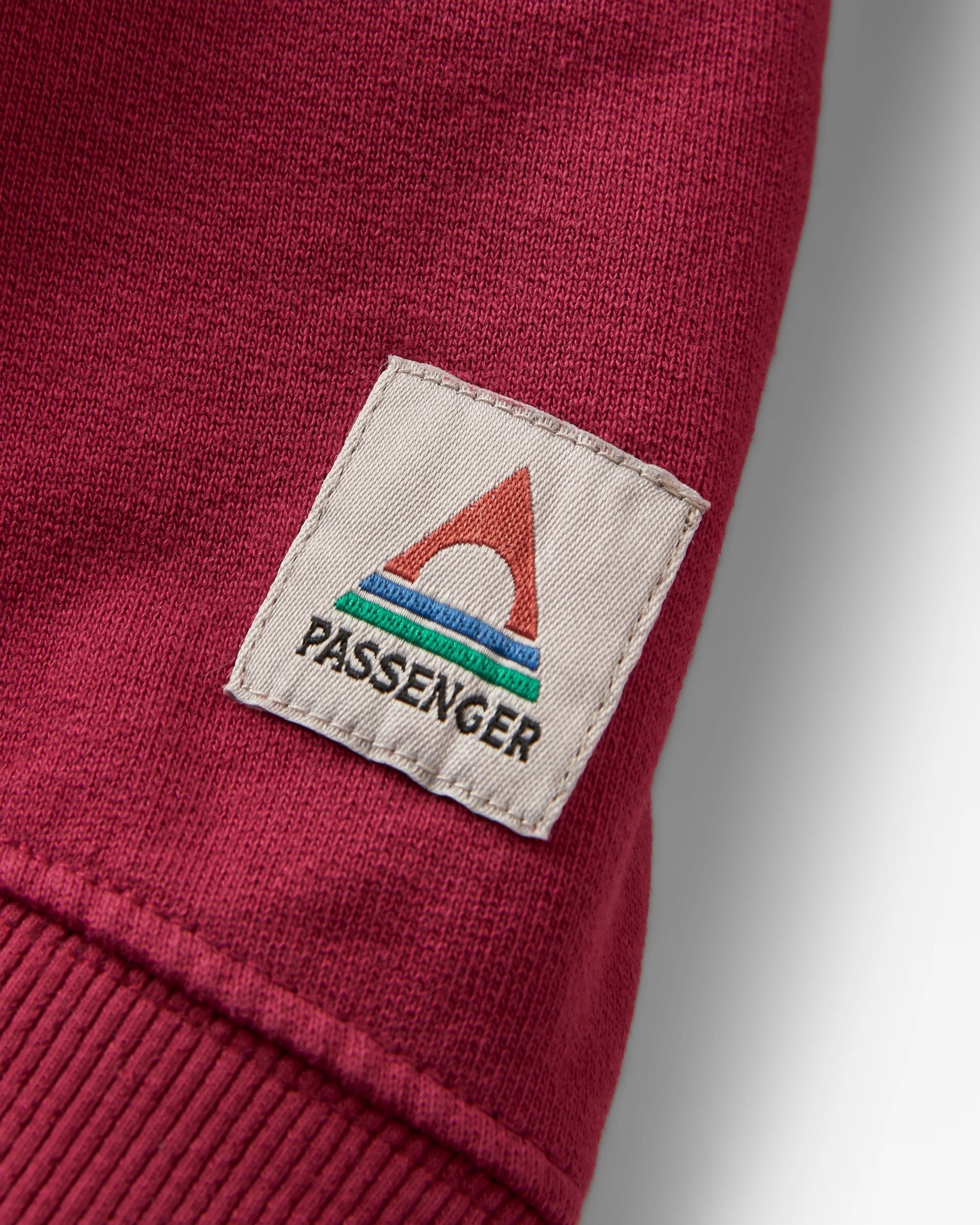 Heritage Recycled Cotton Sweatshirt - Cranberry