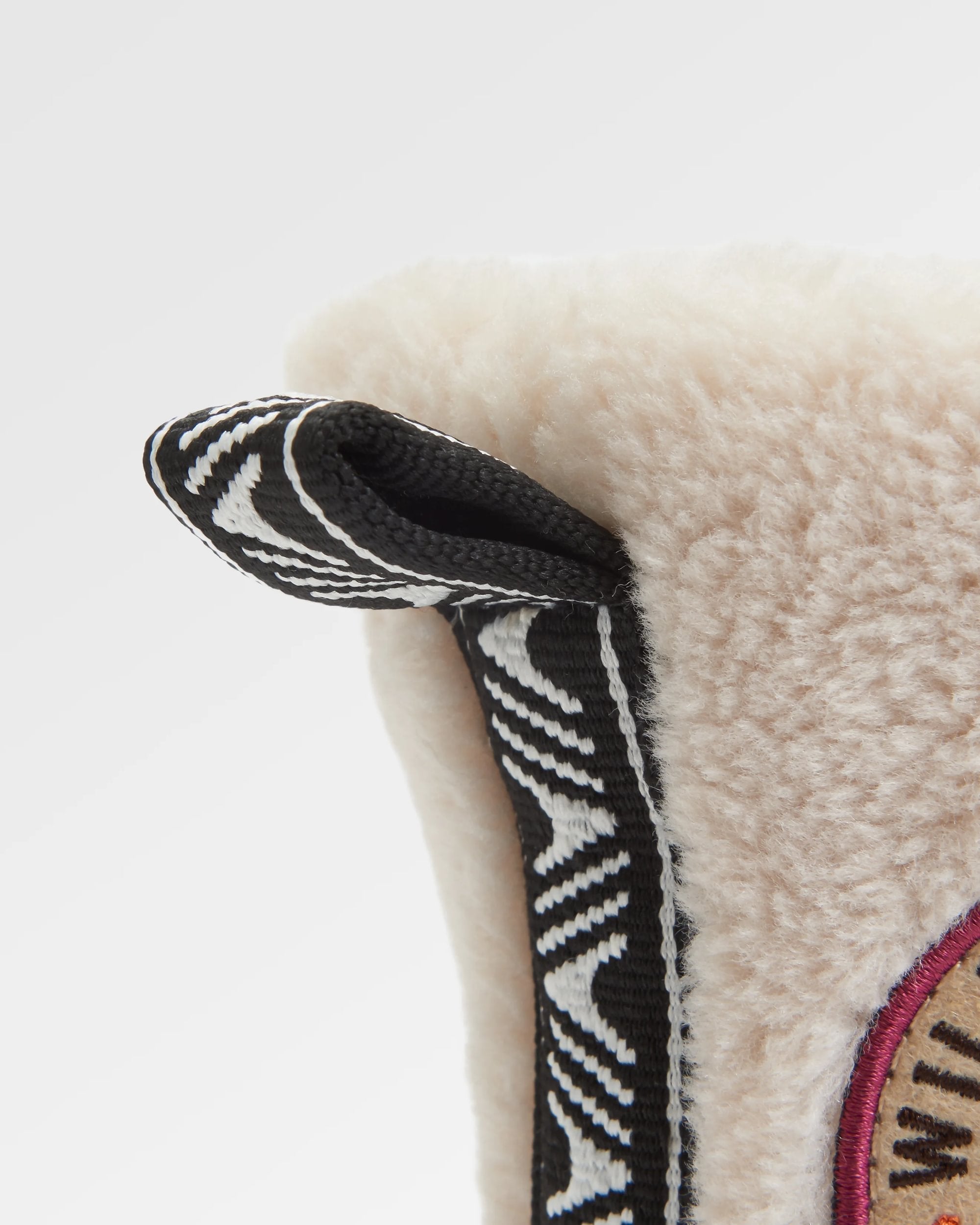 Hideaway Hut Sherpa Fleece Slipper - Birch