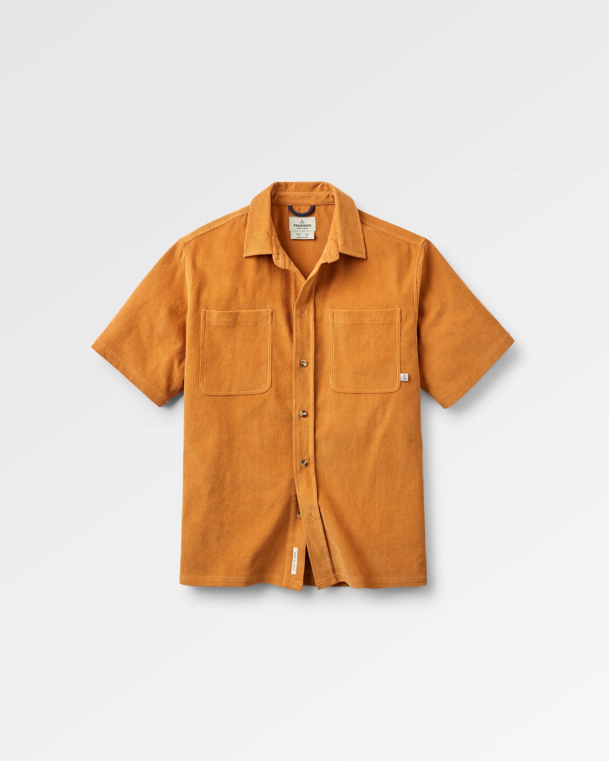 Backcountry Short Sleeve Cord Shirt - Spruce Yellow