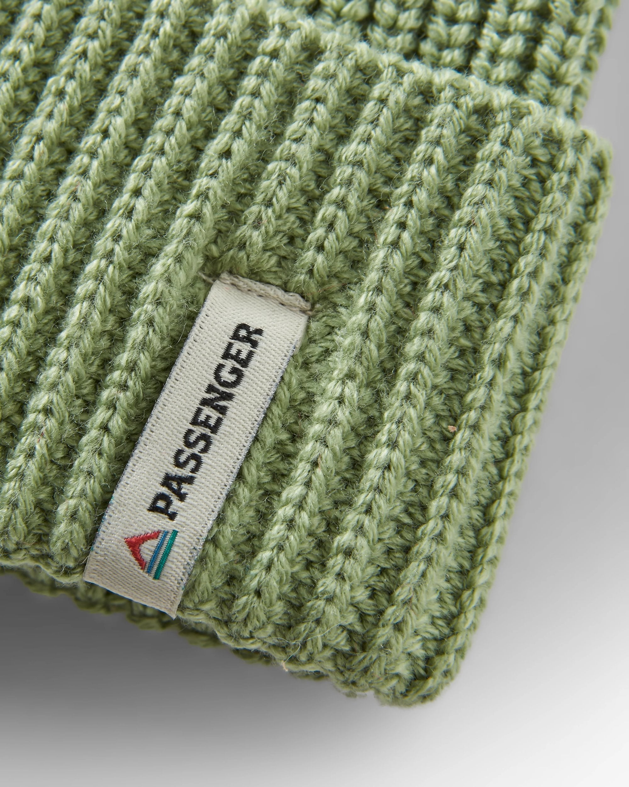 Compass Recycled Beanie - Stem Green