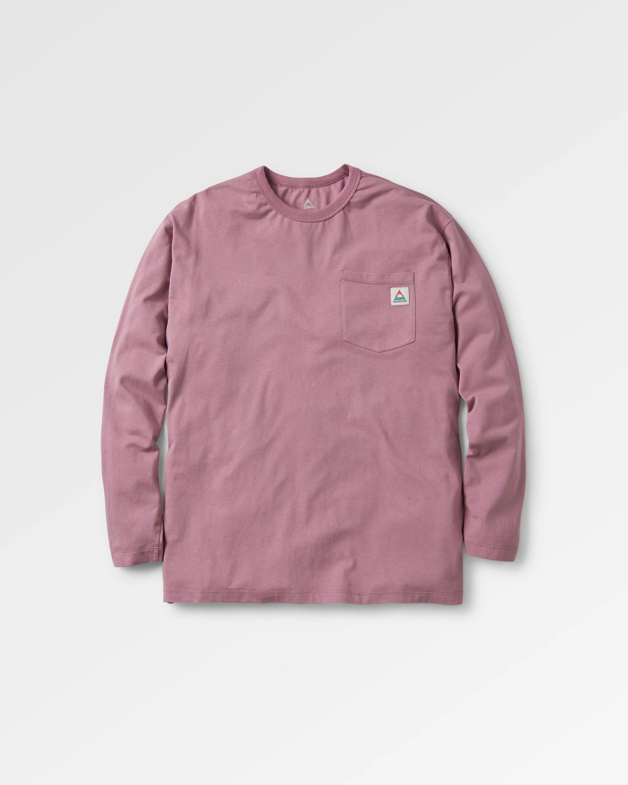 Heritage Organic Relaxed Fit LS T-Shirt - Grape