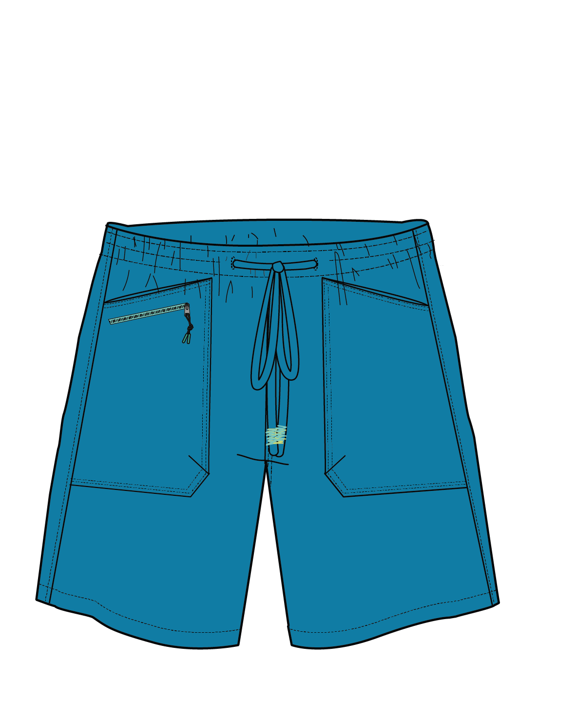 Hydrilla All Purpose Short - Bluejay