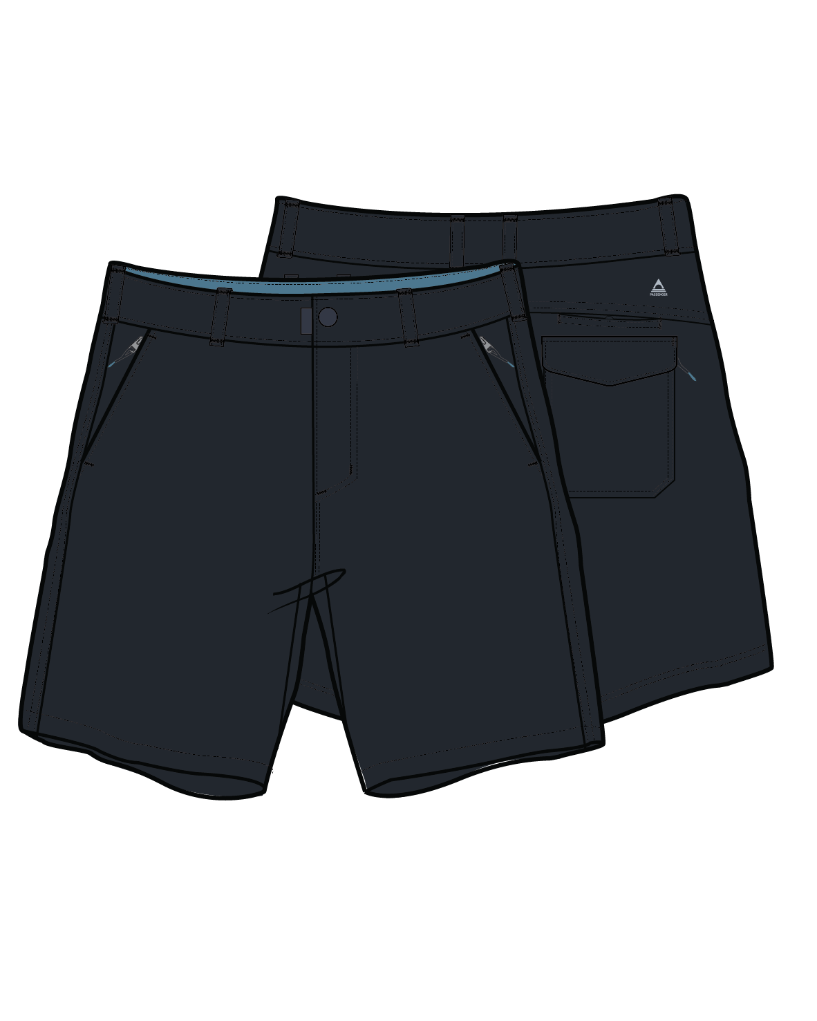 365 Trail Short - Black