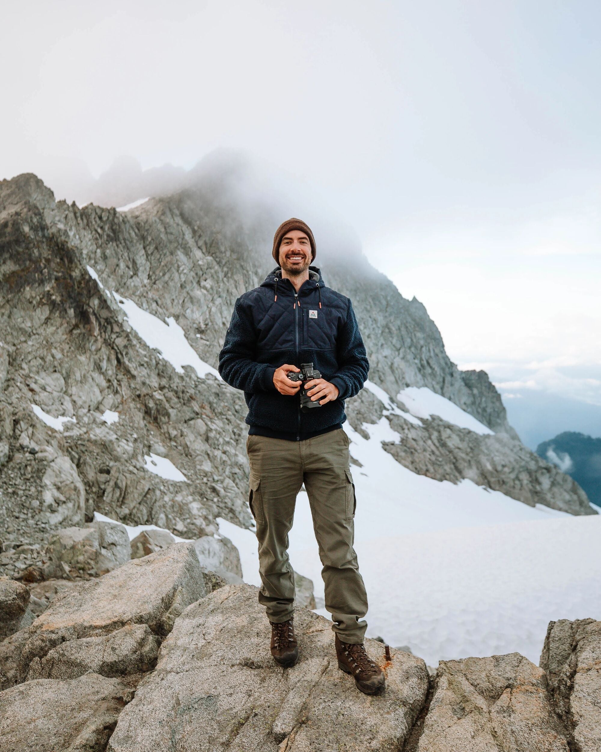 Adventure Recycled Deep-Pile Sherpa Fleece - Rich Navy