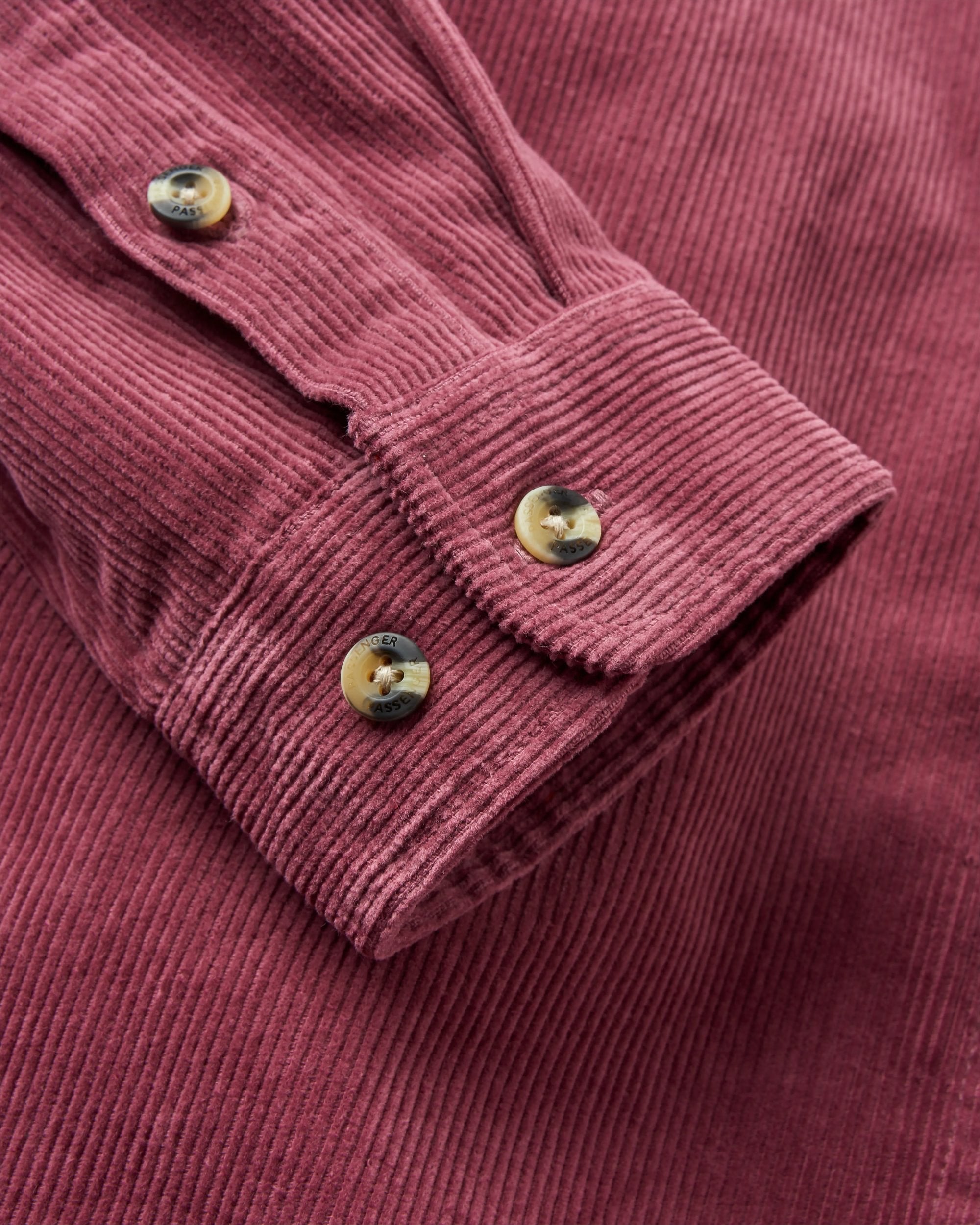 Backcountry Corduroy Shirt - Crushed Berry