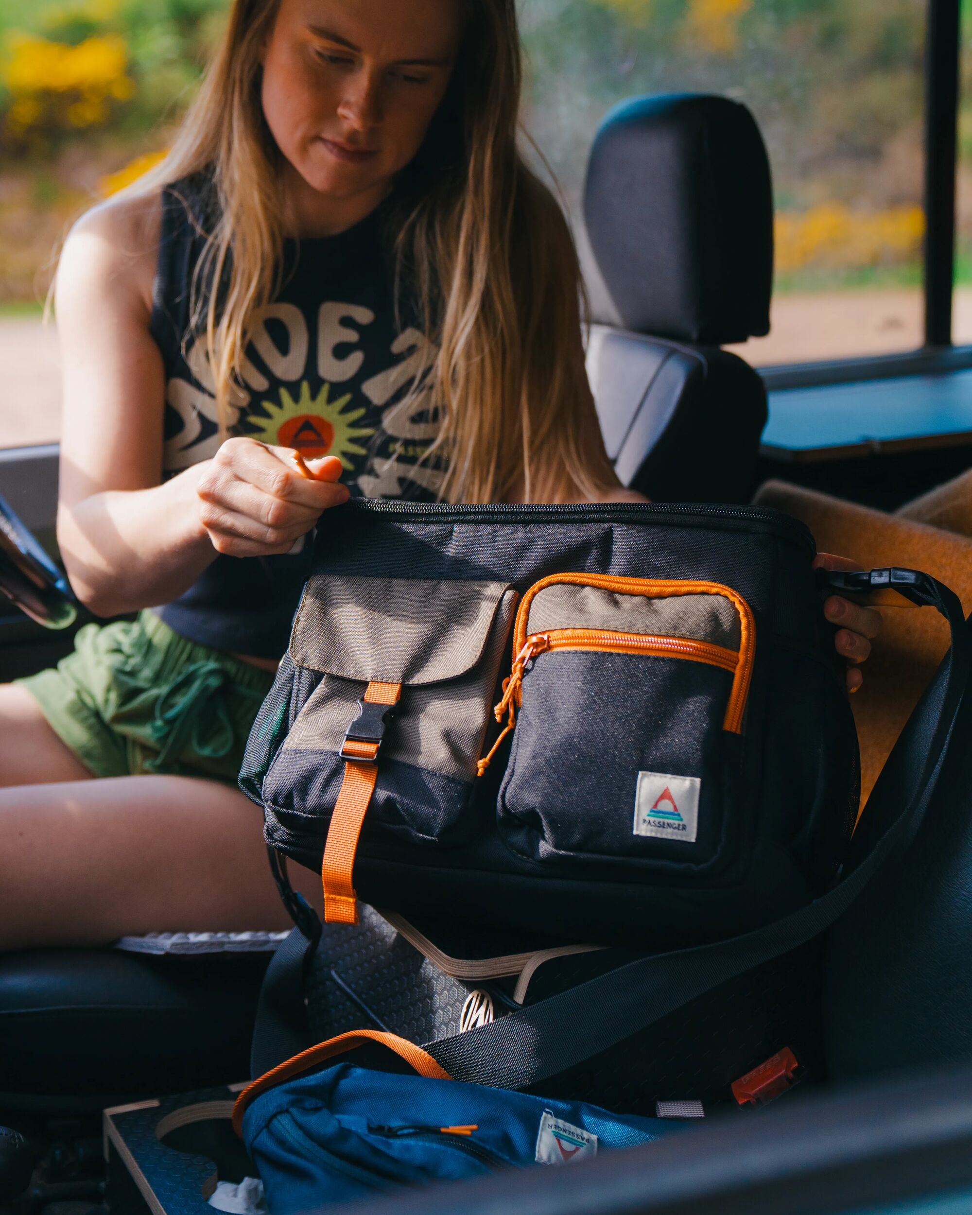 Boondocker Recycled Camera Bag - True Black/ Khaki