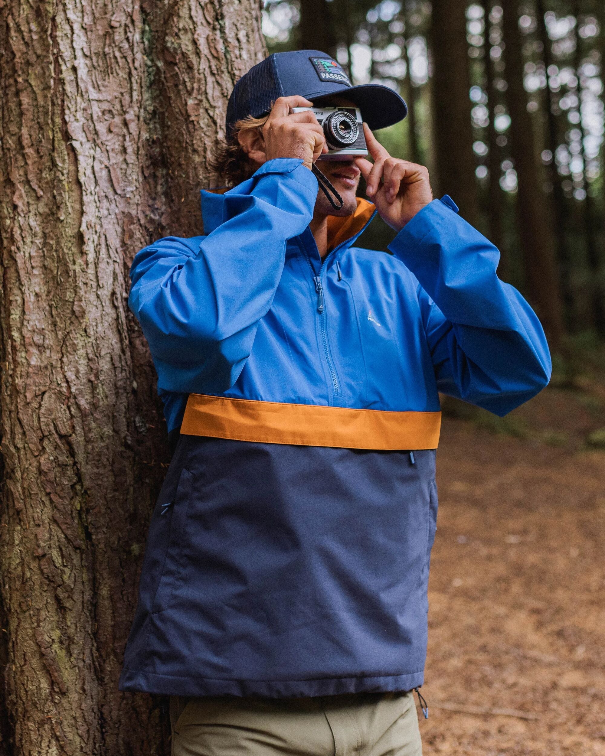 Diablo Recycled Waterproof Anorak - Azure Blue