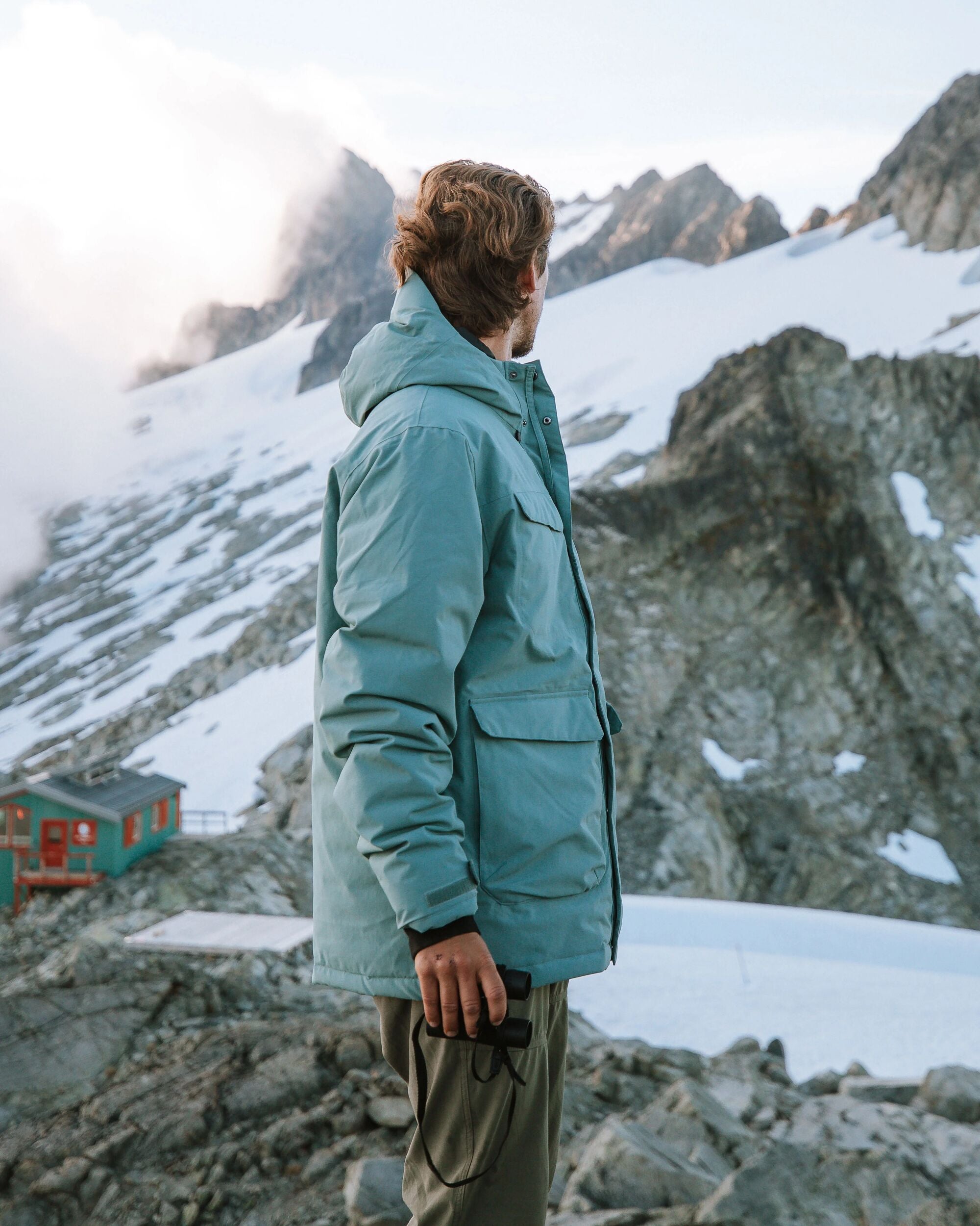 Explorer Waterproof Down Parka - Stormy Sea