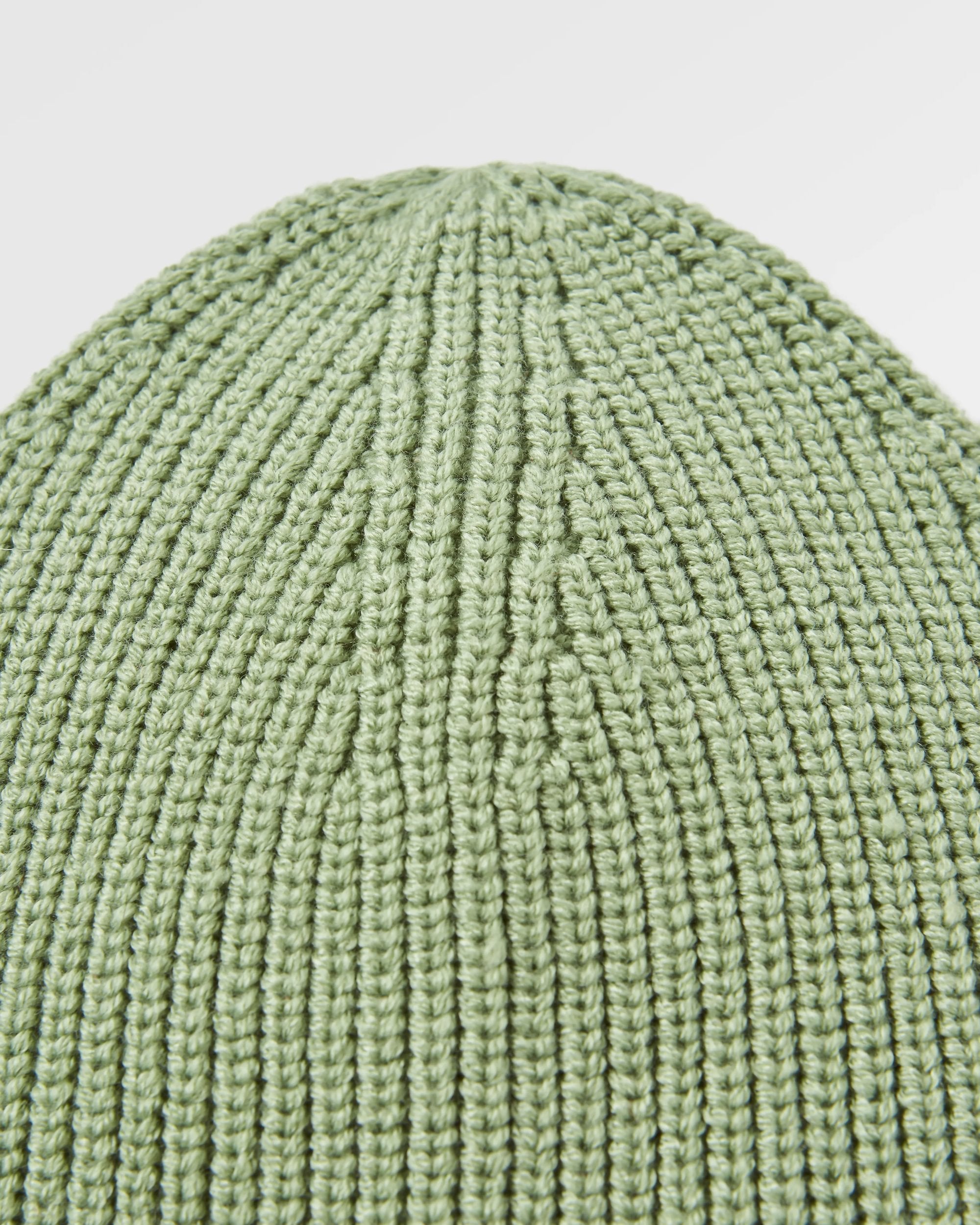 Compass Recycled Beanie - Stem Green