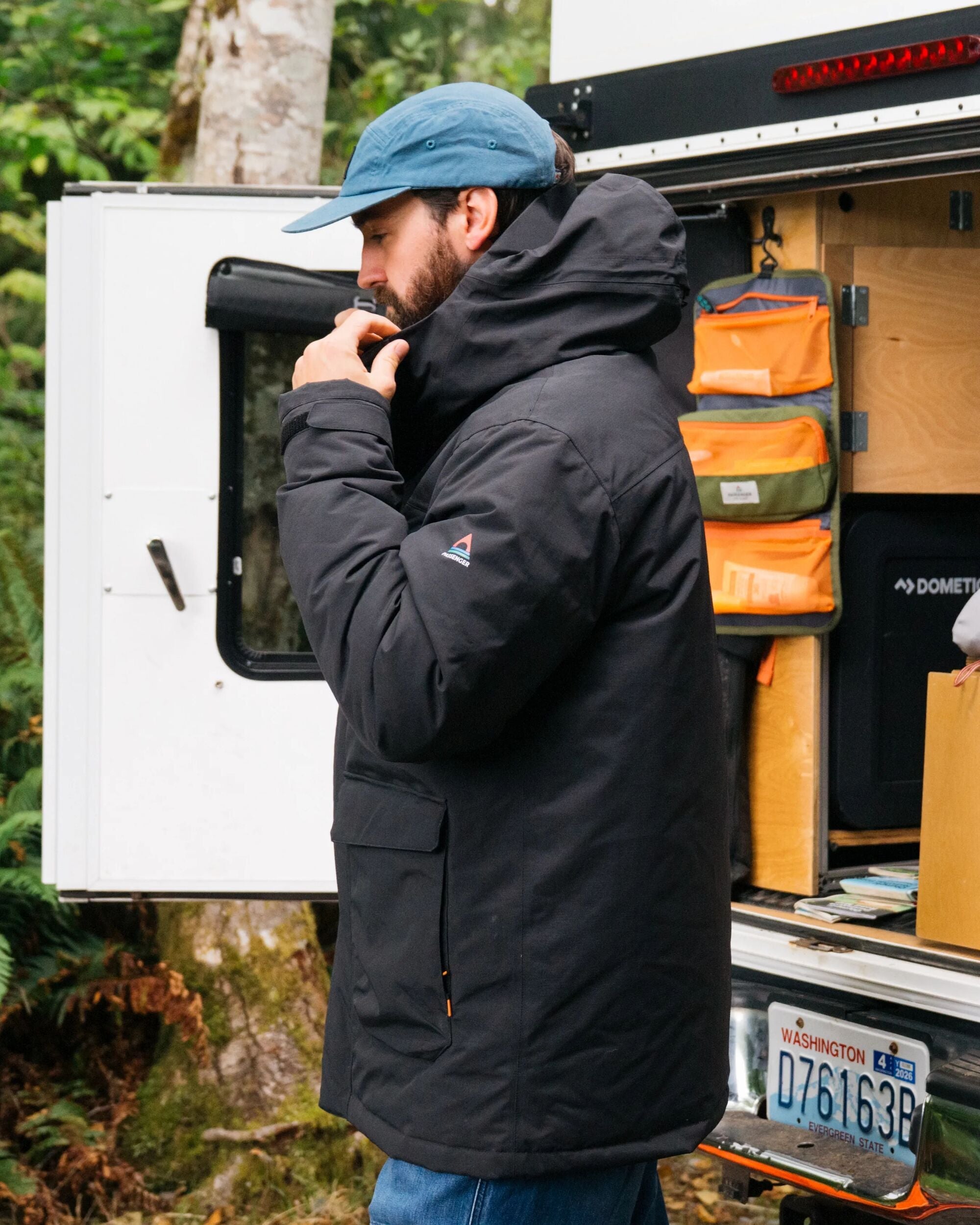 Explorer Waterproof Down Parka - Black