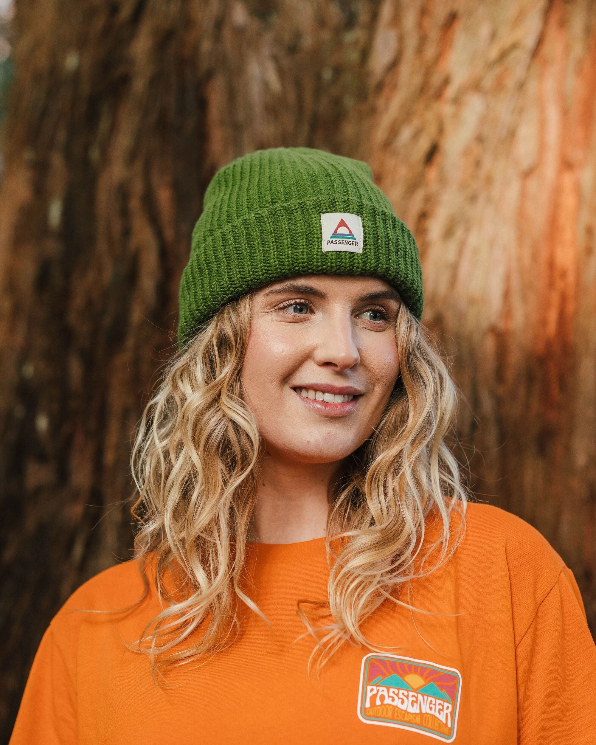 Beechwood Fleece Lined Recycled Beanie - Khaki