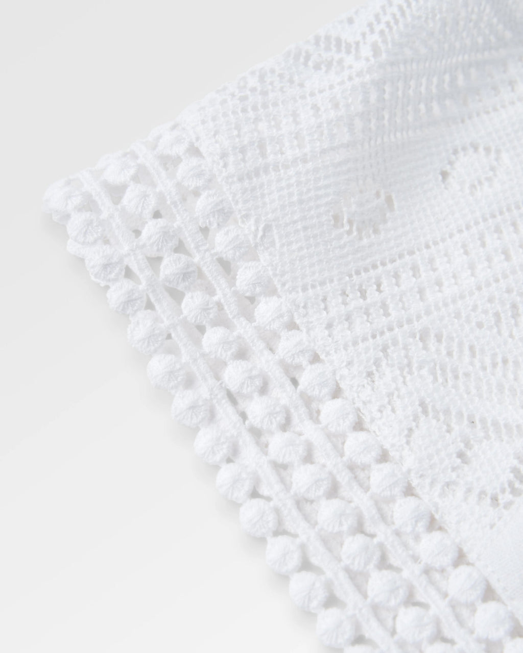 Flurry Woven Top - White