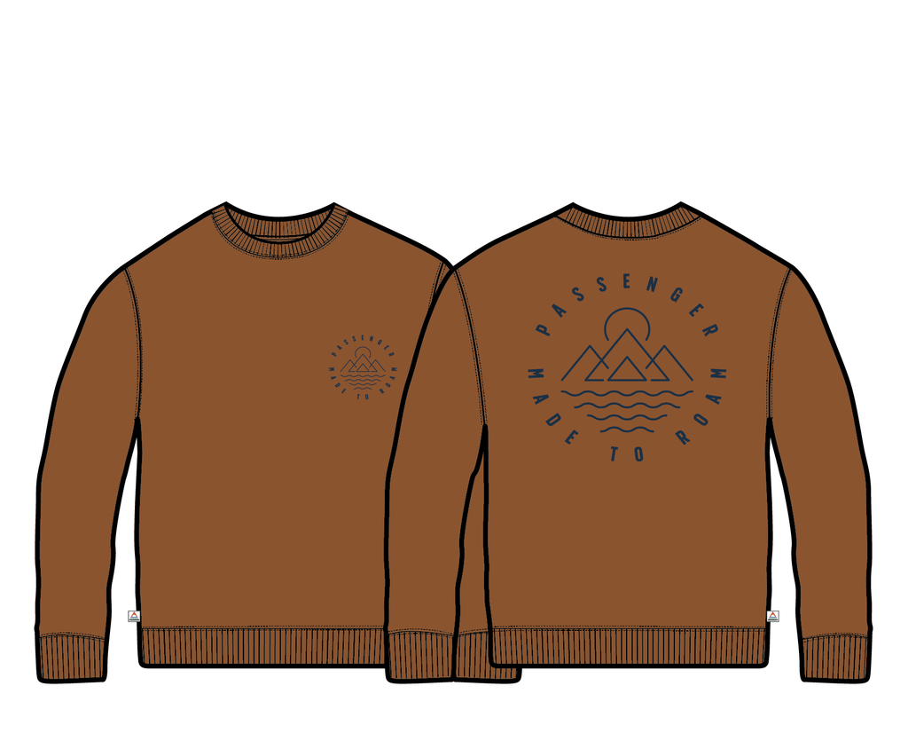Escapism Sweatshirt - Sunset Orange