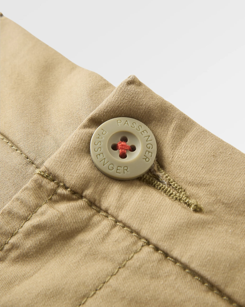 365 Light Organic Cotton Trouser - Faded Olive