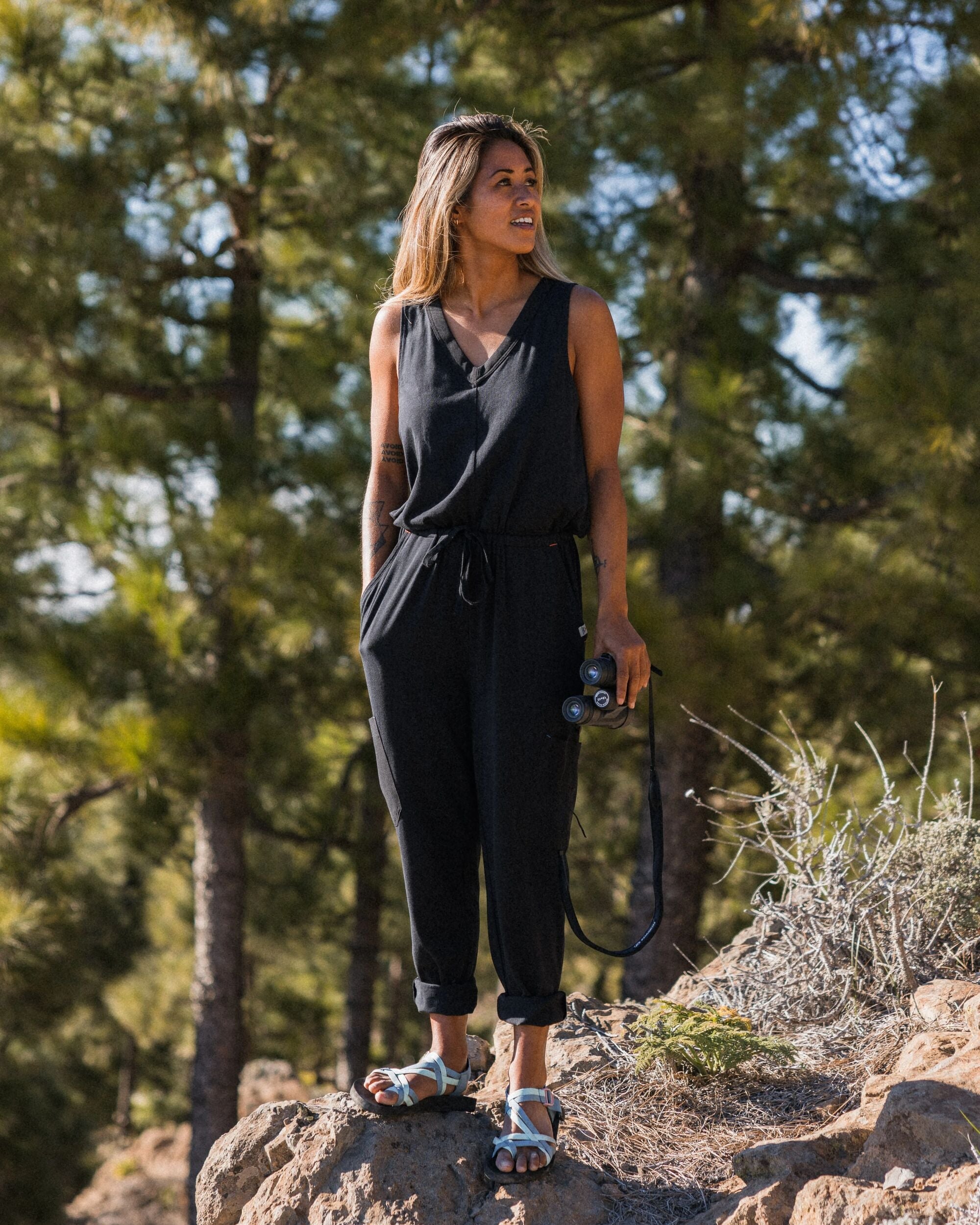 Aria Jumpsuit - Black