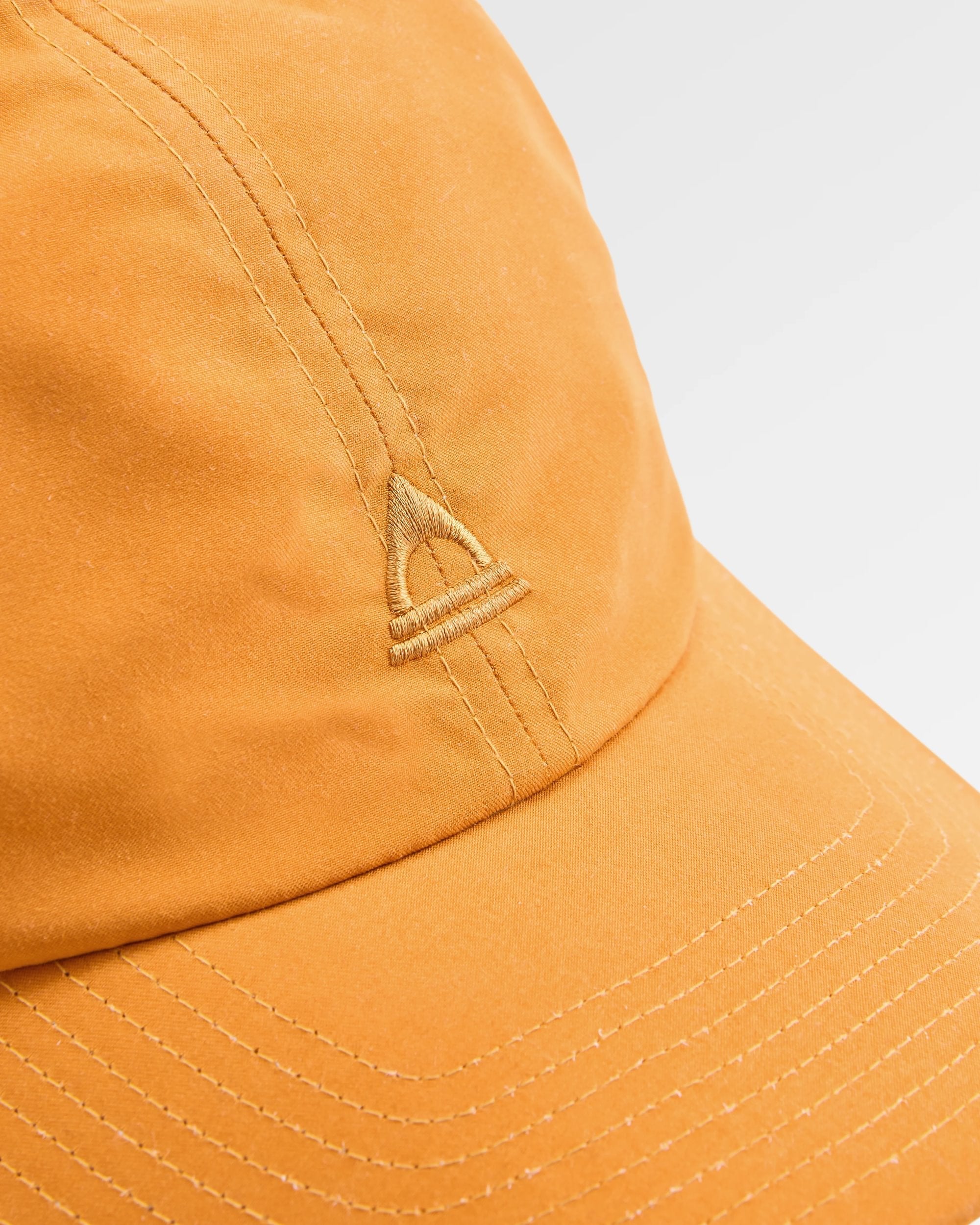Classic Light Recycled 6 Panel Cap - Sunrise Orange